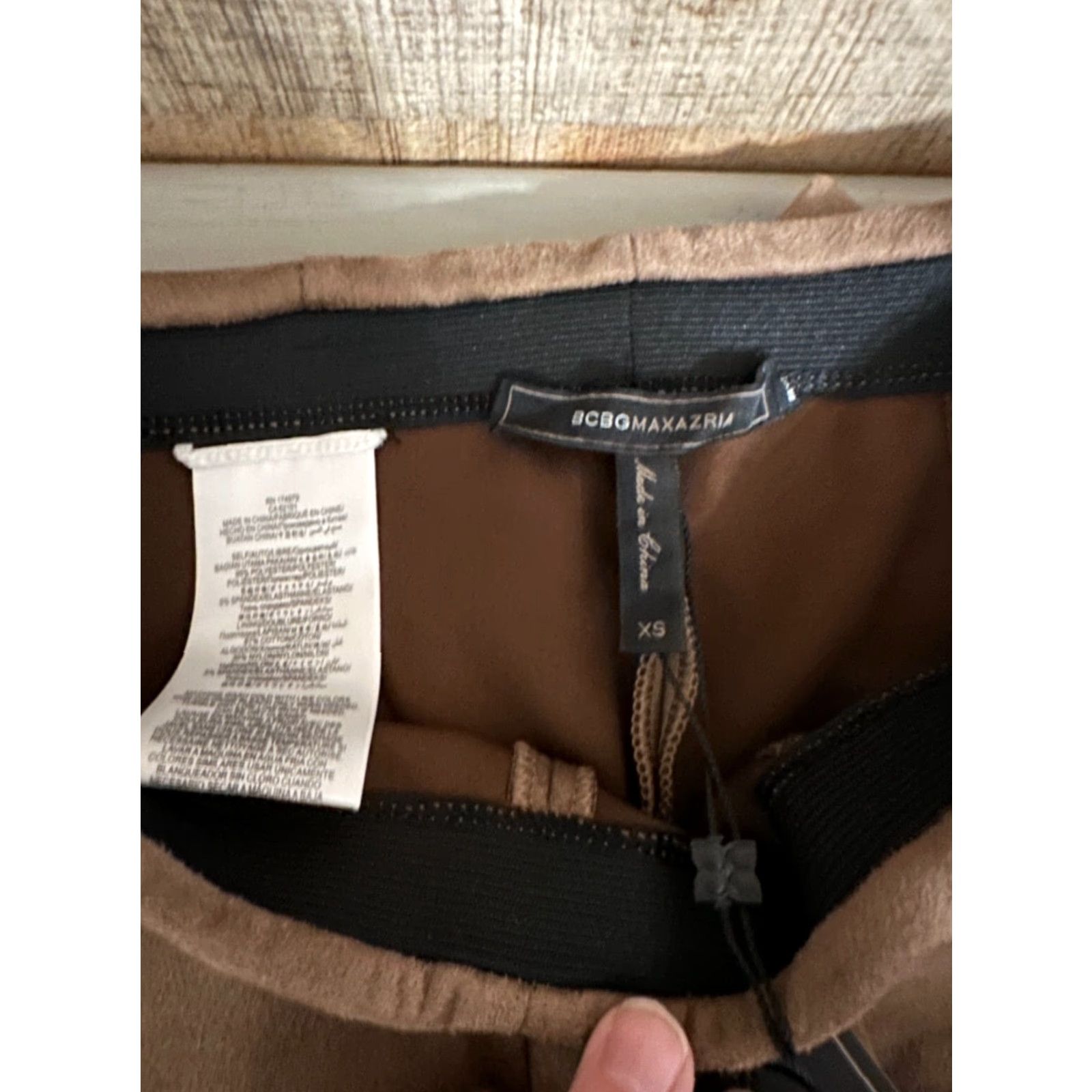 Bcbgmaxazria BCBG MAXAZRIA Jeans Flare Bell Bottom Brown Women Wide-Leg XS Size 26" / US 2 / IT 38 - 4 Thumbnail