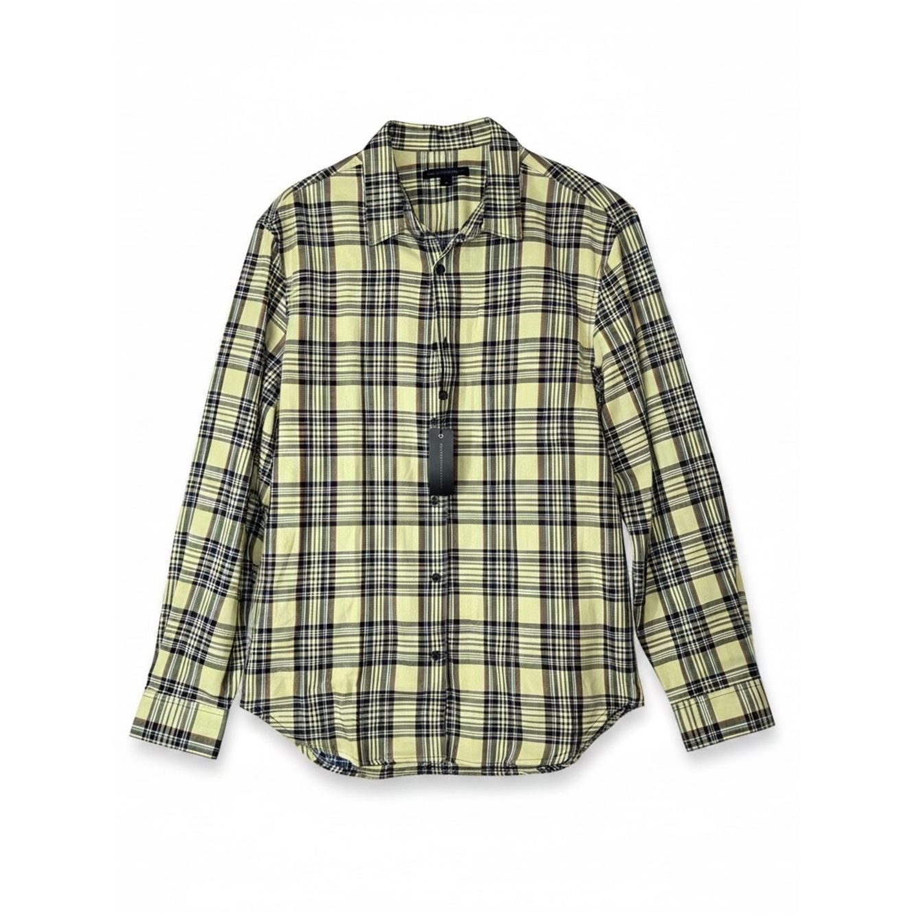 John Varvatos John Varvatos Justice For All Skull Plaid Shirt L NWT Graph Size US L / EU 52-54 / 3 - 2 Thumbnail