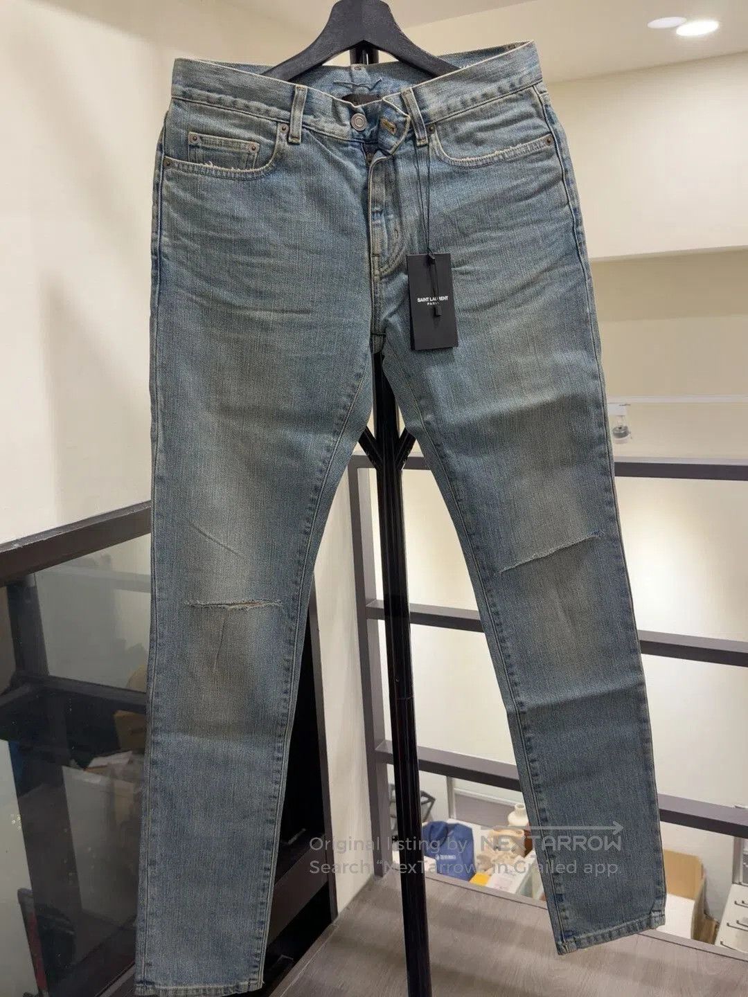 Japanese Brand Light Blue Men's Denim Jeans. Size US 30 / EU 46 - 1 Thumbnail