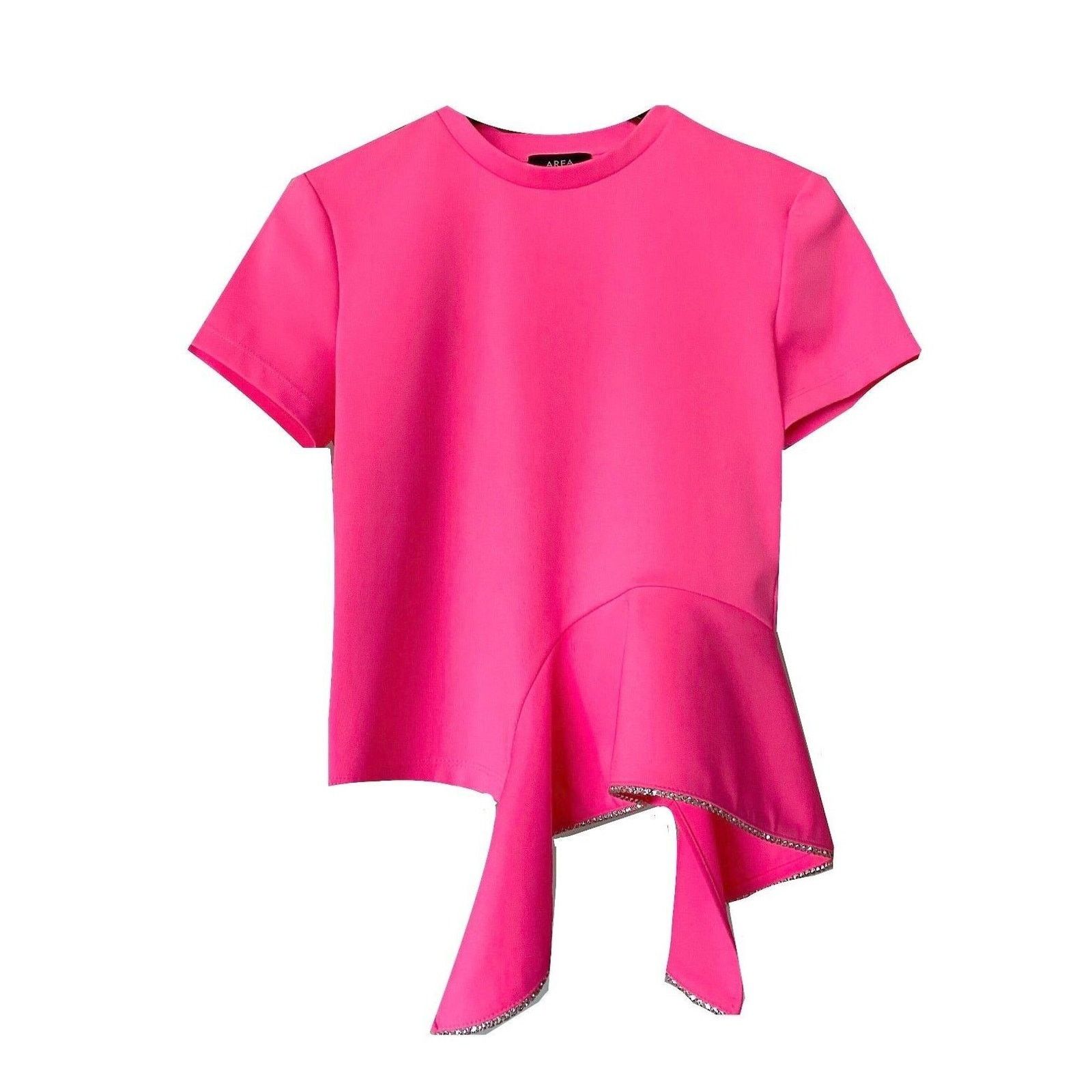 Area C0 NEW AREA BY BARNEY'S NEW YORK Crystal Bottom Trim Top S Size S / US 4 / IT 40 - 1 Thumbnail