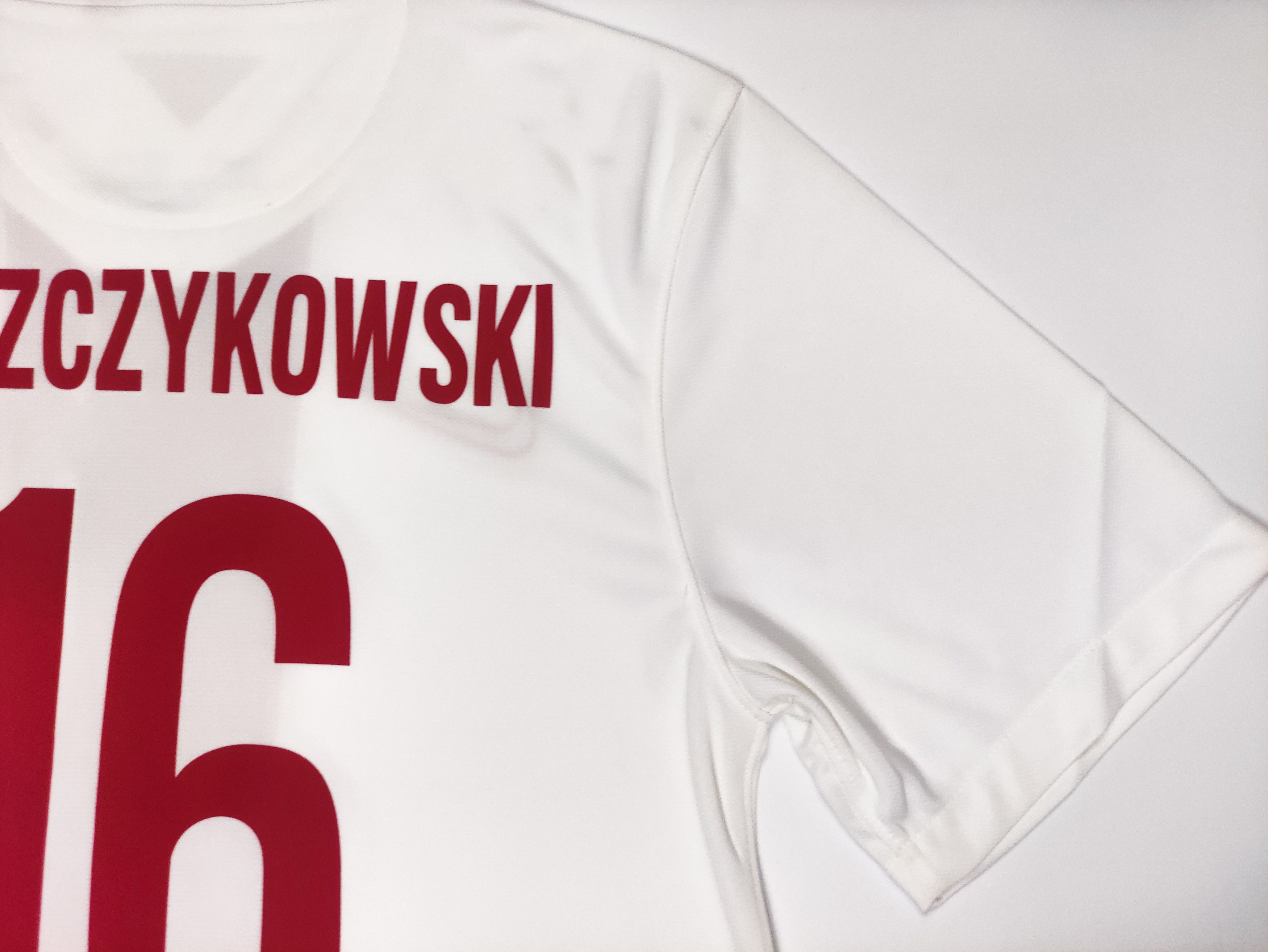 Nike Signed Błasczykowski #16 Poland 2014 2015 Nike Home Shirt M Size US S / EU 44-46 / 1 - 9 Thumbnail
