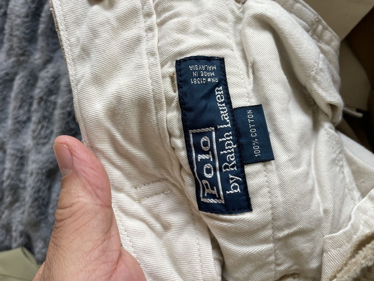 Polo Ralph Lauren STND Issue FF Khaki Chinos Size US 34 / EU 50 - 11 Thumbnail
