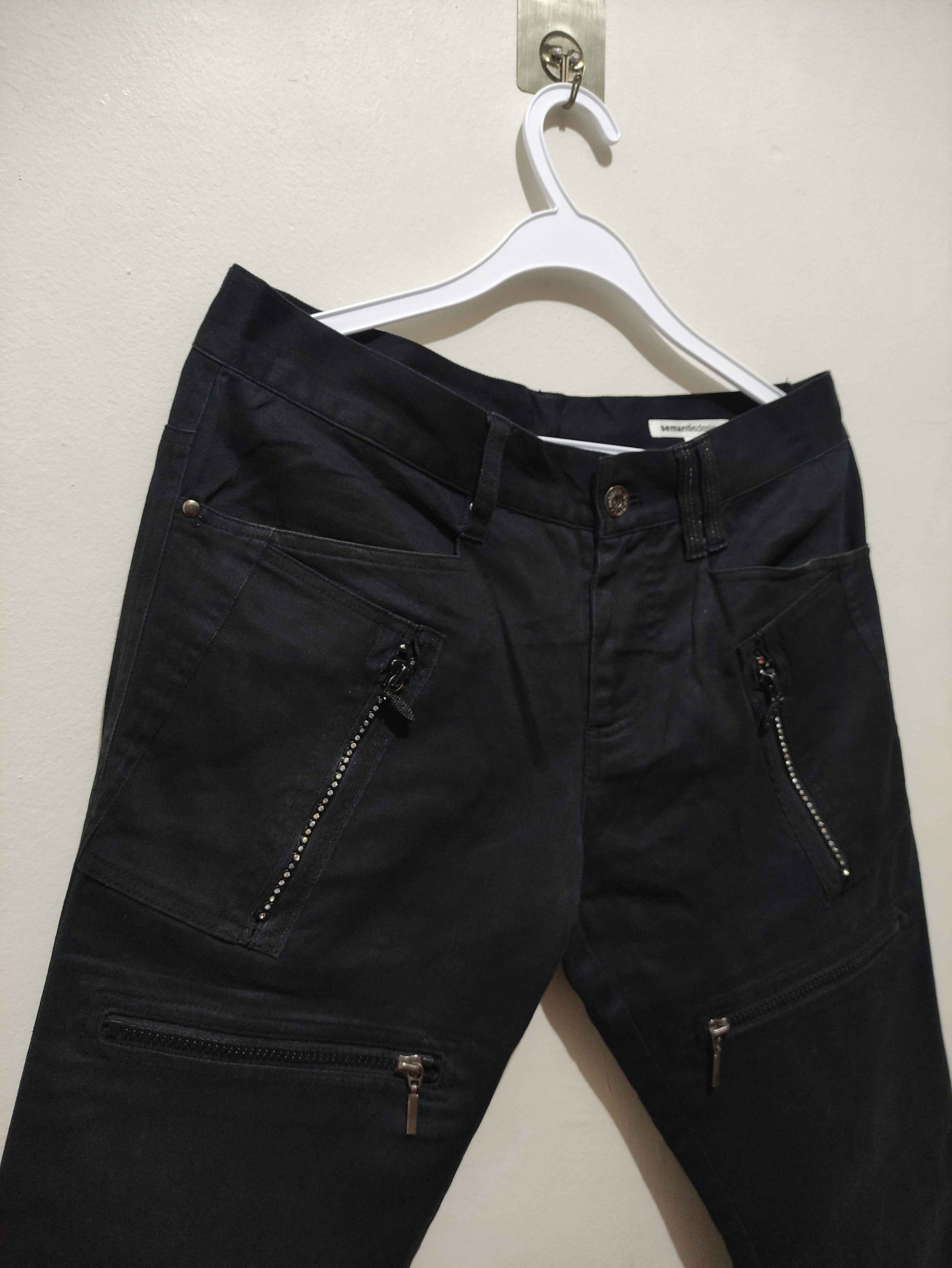 semanticdesign Multi Zipper Cargo Flared Pants Size US 32 / EU 48 - 14 Thumbnail