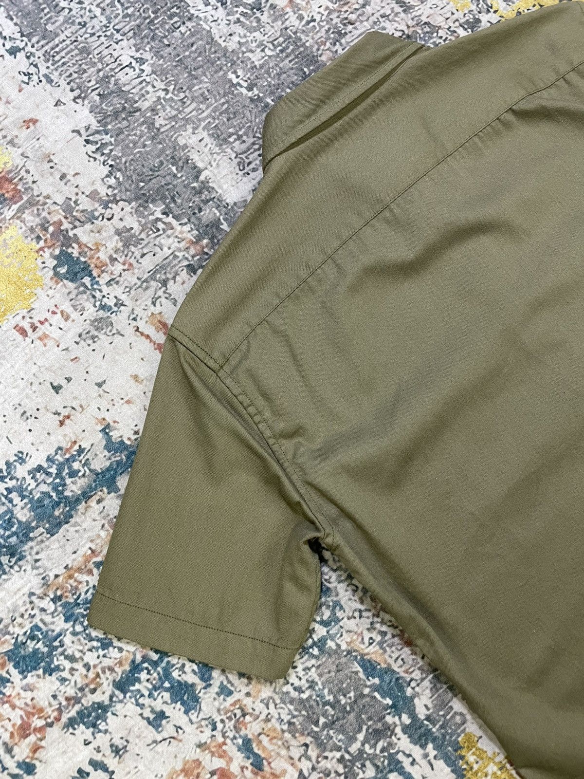 Smith's American Smith’s American Olive Green Twill Work Shirt Size US M / EU 48-50 / 2 - 8 Thumbnail