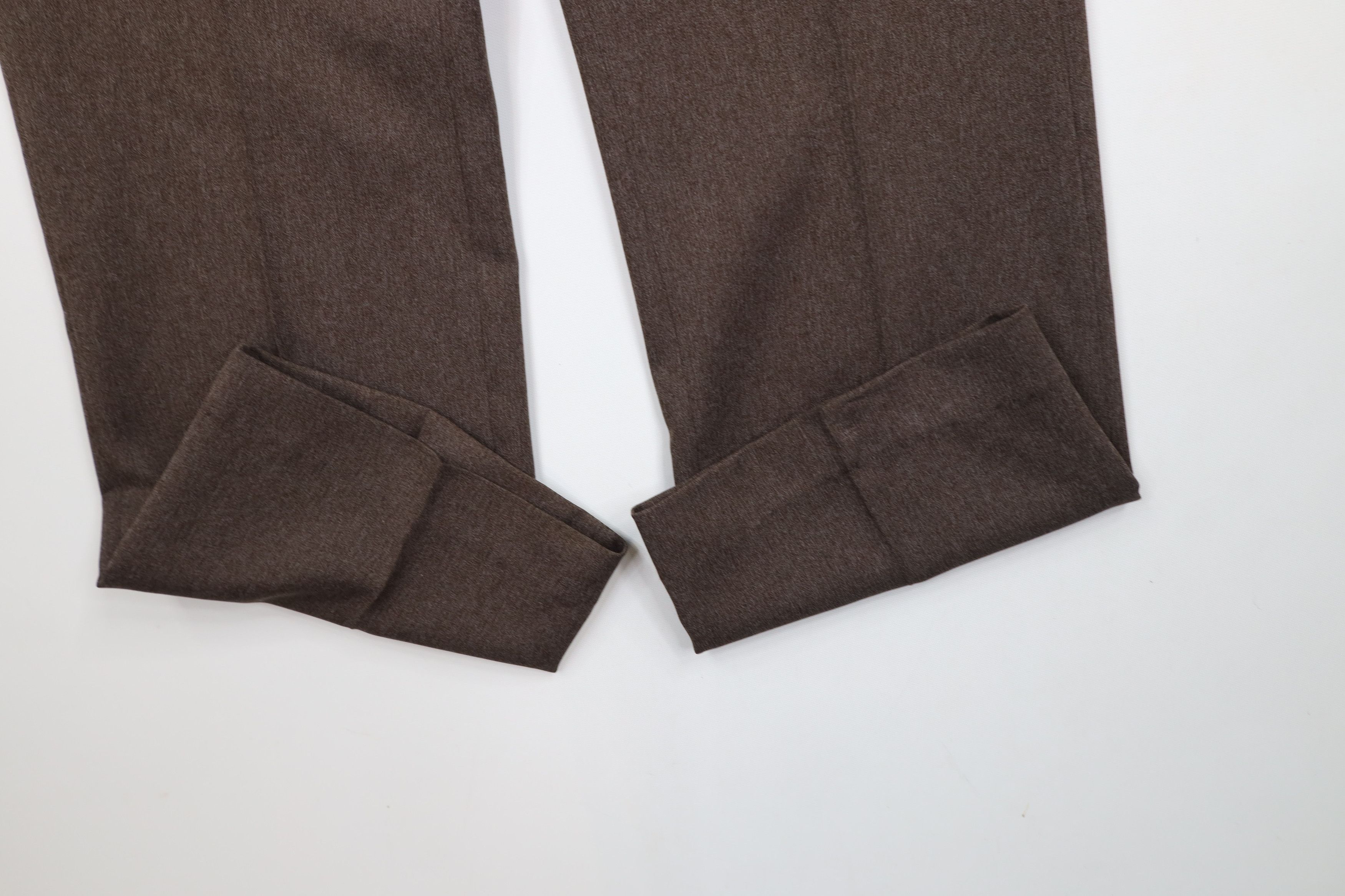 Levi's × Vintage Vintage 70s 80s Levis Flared Wide Leg Chino Pants Brown USA Size US 36 / EU 52 - 5 Thumbnail