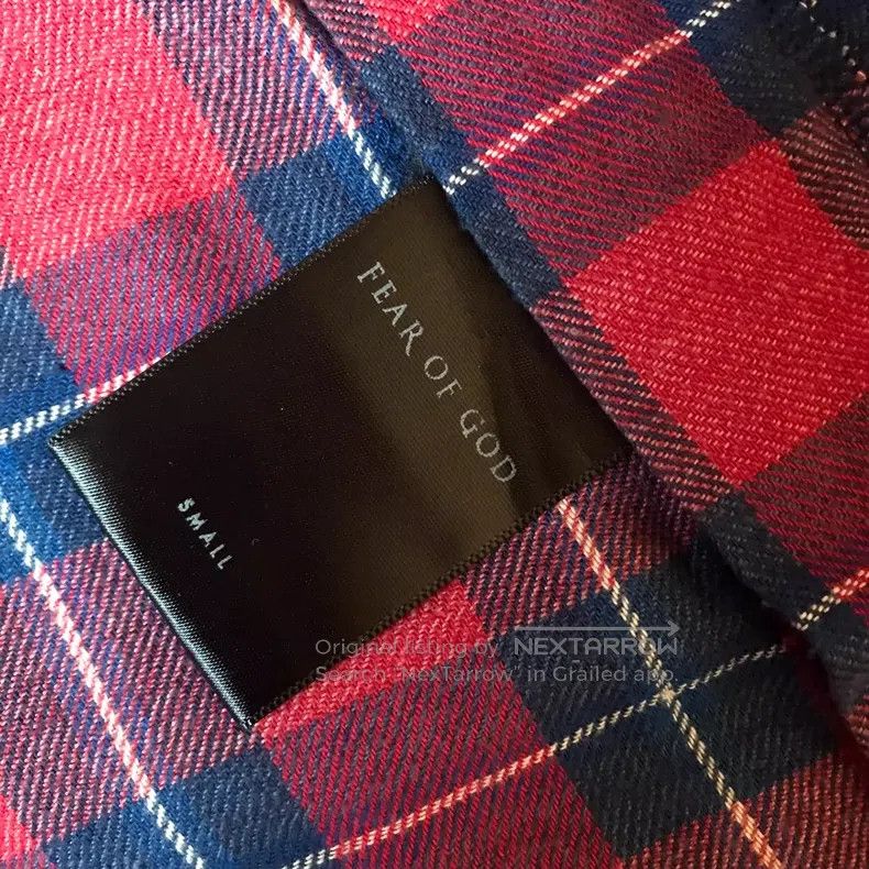 Fear of God Fear of God Limited side zipper plaid shoulder Size US S / EU 44-46 / 1 - 6 Thumbnail