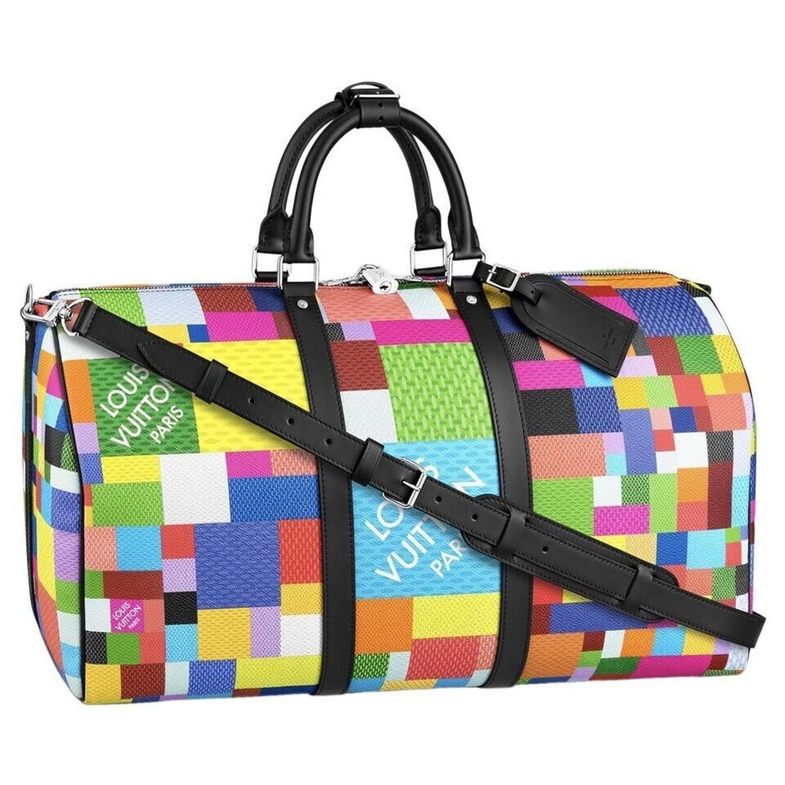 Louis Vuitton Louis Vuitton Keepall Bandouliere Multicolor Travel Bag Size ONE SIZE - 1 Thumbnail