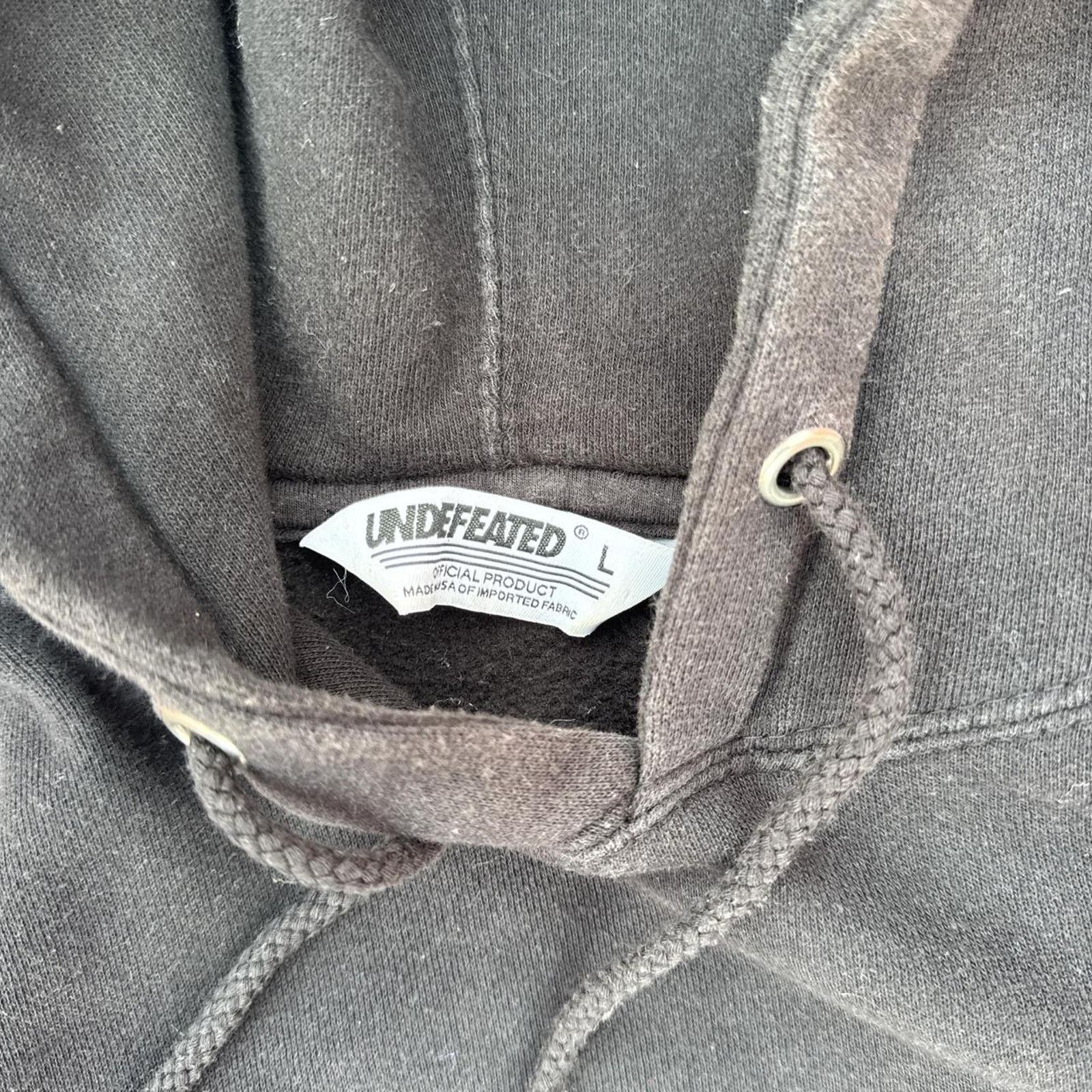 Undefeated Undefeated Spell Out Logo Black T-Shirt Size Large Size US L / EU 52-54 / 3 - 4 Thumbnail