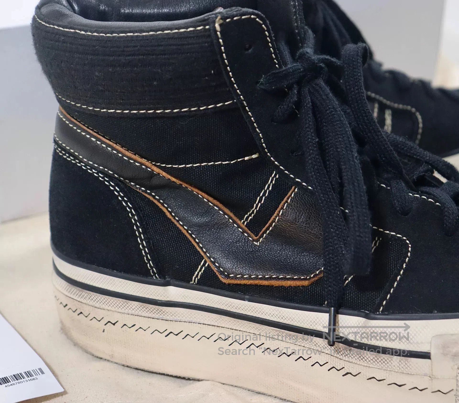 Visvim visvim zephyr hi black platform sneakers. Size US 10 / EU 43 - 3 Thumbnail