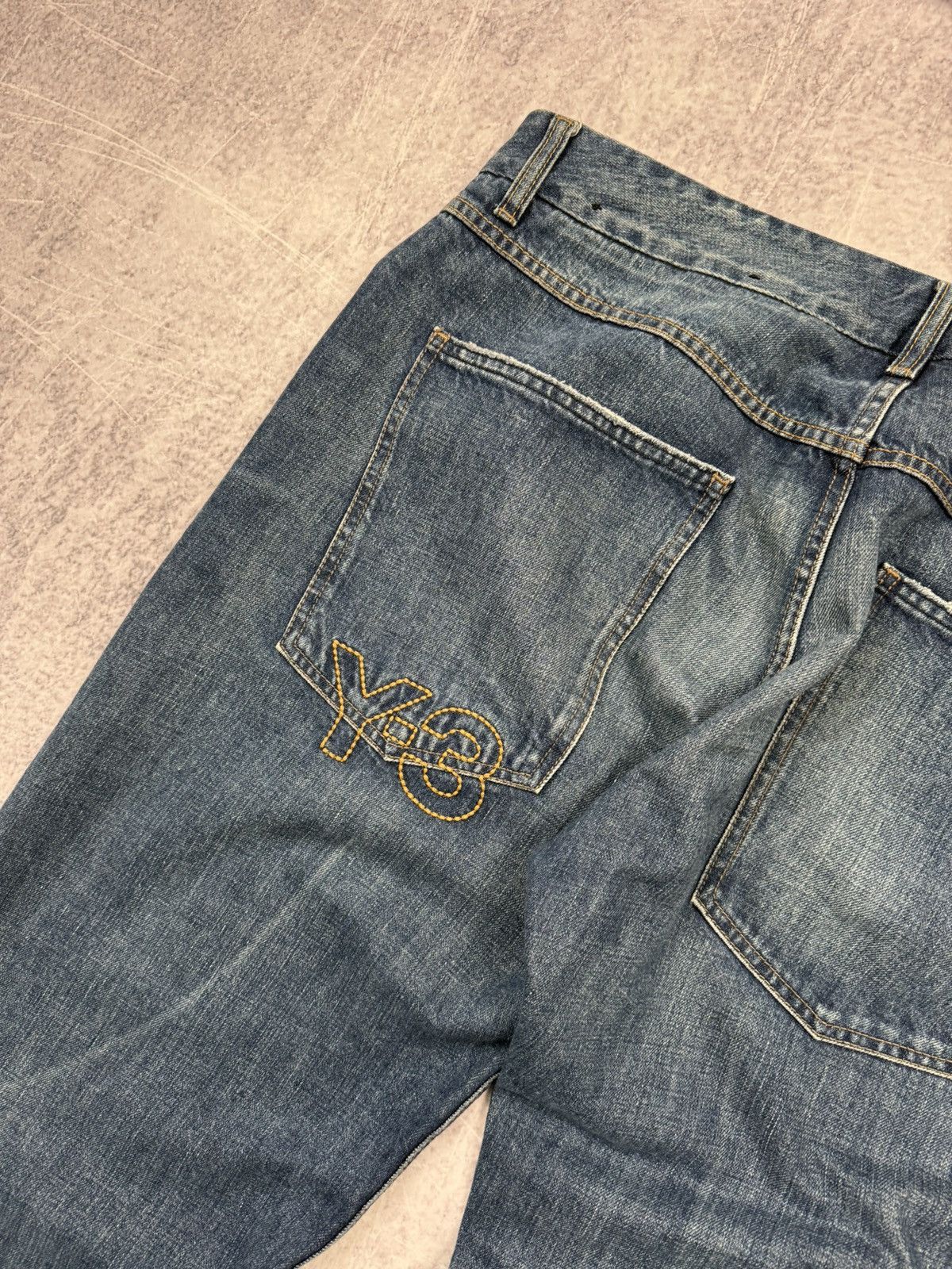 Y-3 Rare vintage blue Adidas Y-3 Yohji Yamamoto jeans Size US 38 / EU 54 - 4 Thumbnail