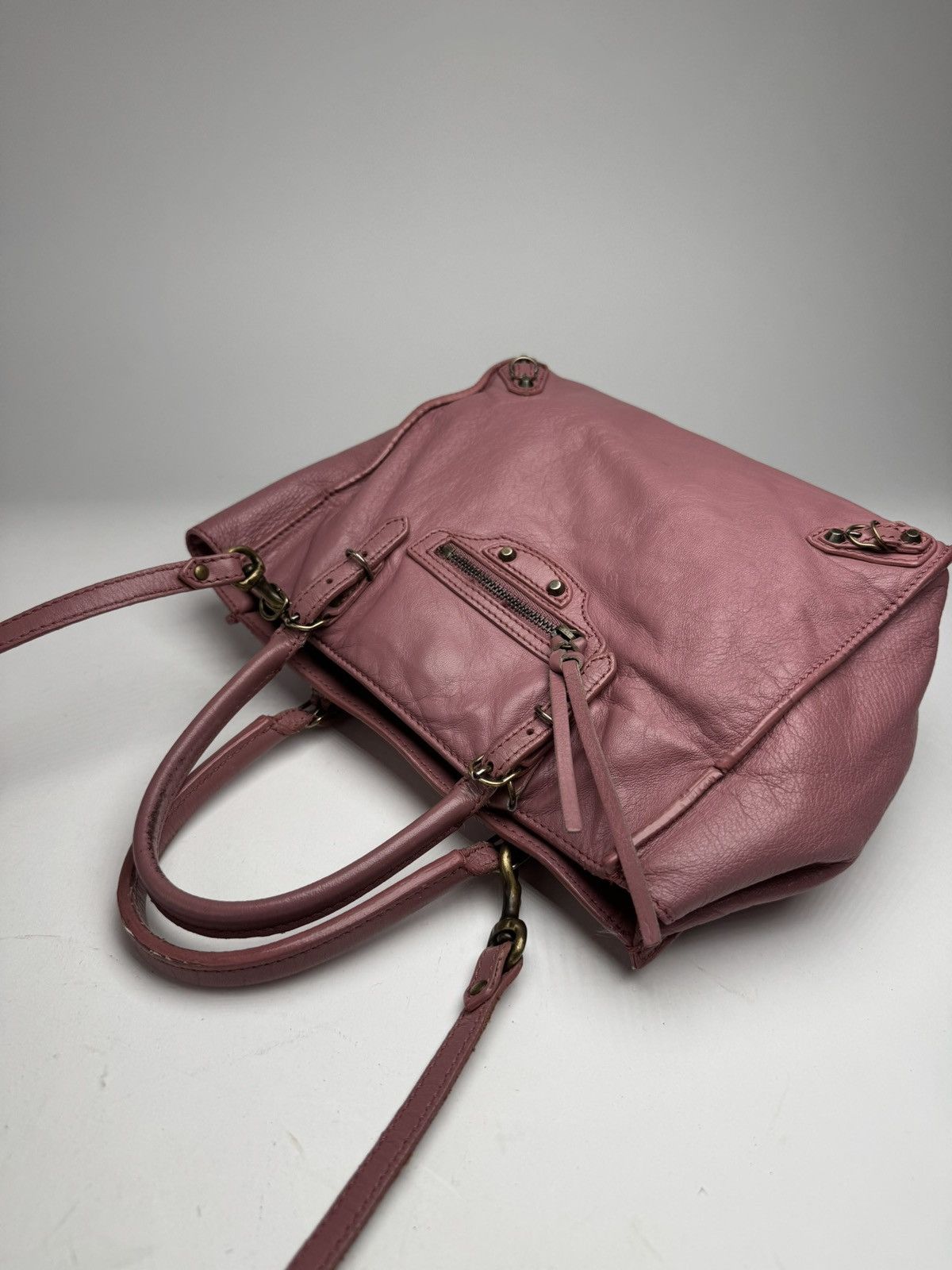 Balenciaga Vintage Balenciaga 2Way Mini City Bag Pink Size ONE SIZE - 7 Thumbnail