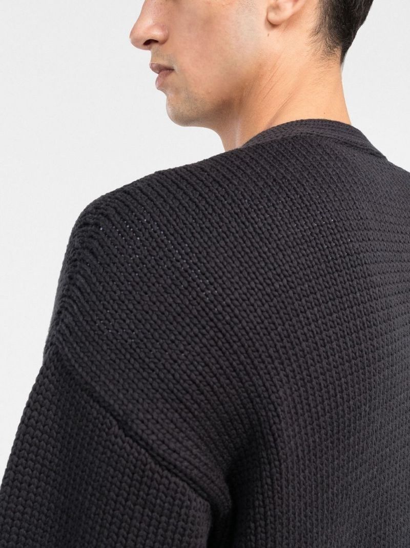 Off-White o1y0325 Logo Cardigan in Black Size US S / EU 44-46 / 1 - 3 Thumbnail