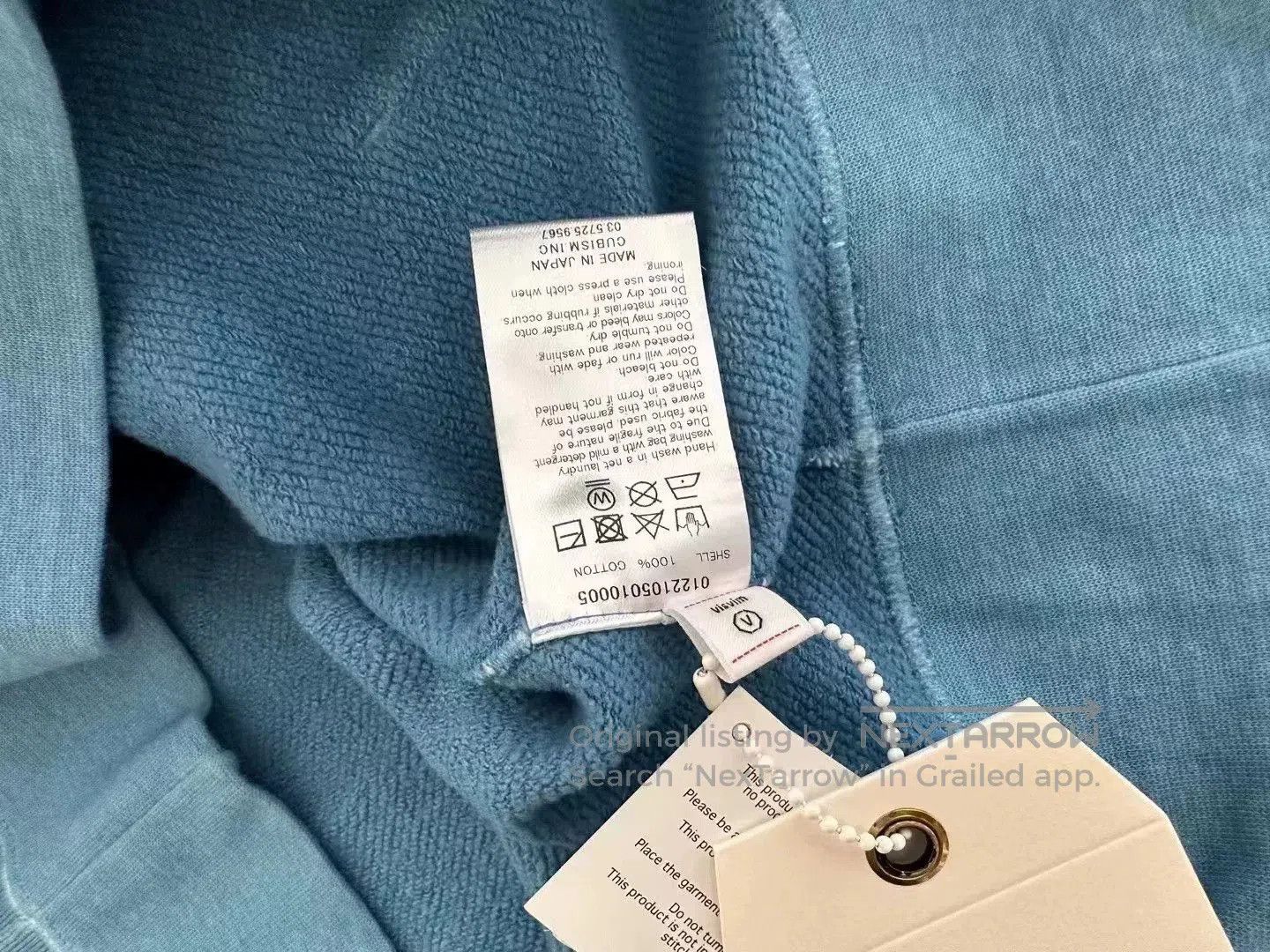 Visvim visvim jumbo hoodie in natural dye. Size US M / EU 48-50 / 2 - 4 Thumbnail