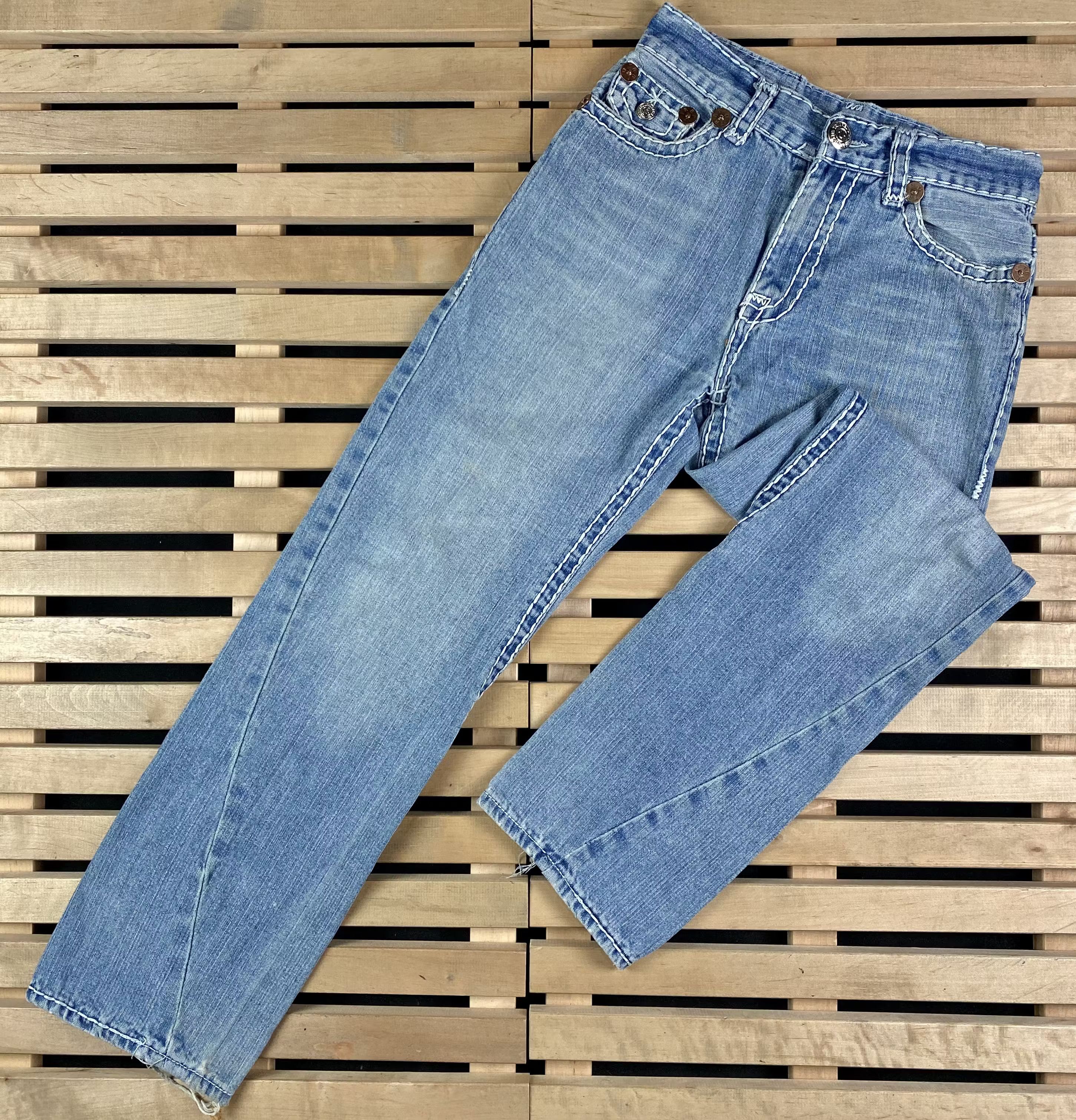 True Religion × Vintage Mens Jeans Denim True Religion Vintage Size 30 Size US 30 / EU 46 - 1 Thumbnail