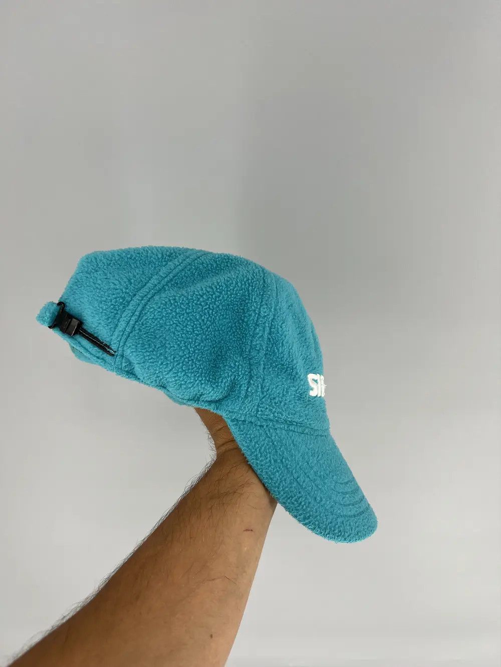 Vintage Siemens Vintage Fleece Trucker Hat Teal Snapback 80s 90s Size ONE SIZE - 3 Thumbnail