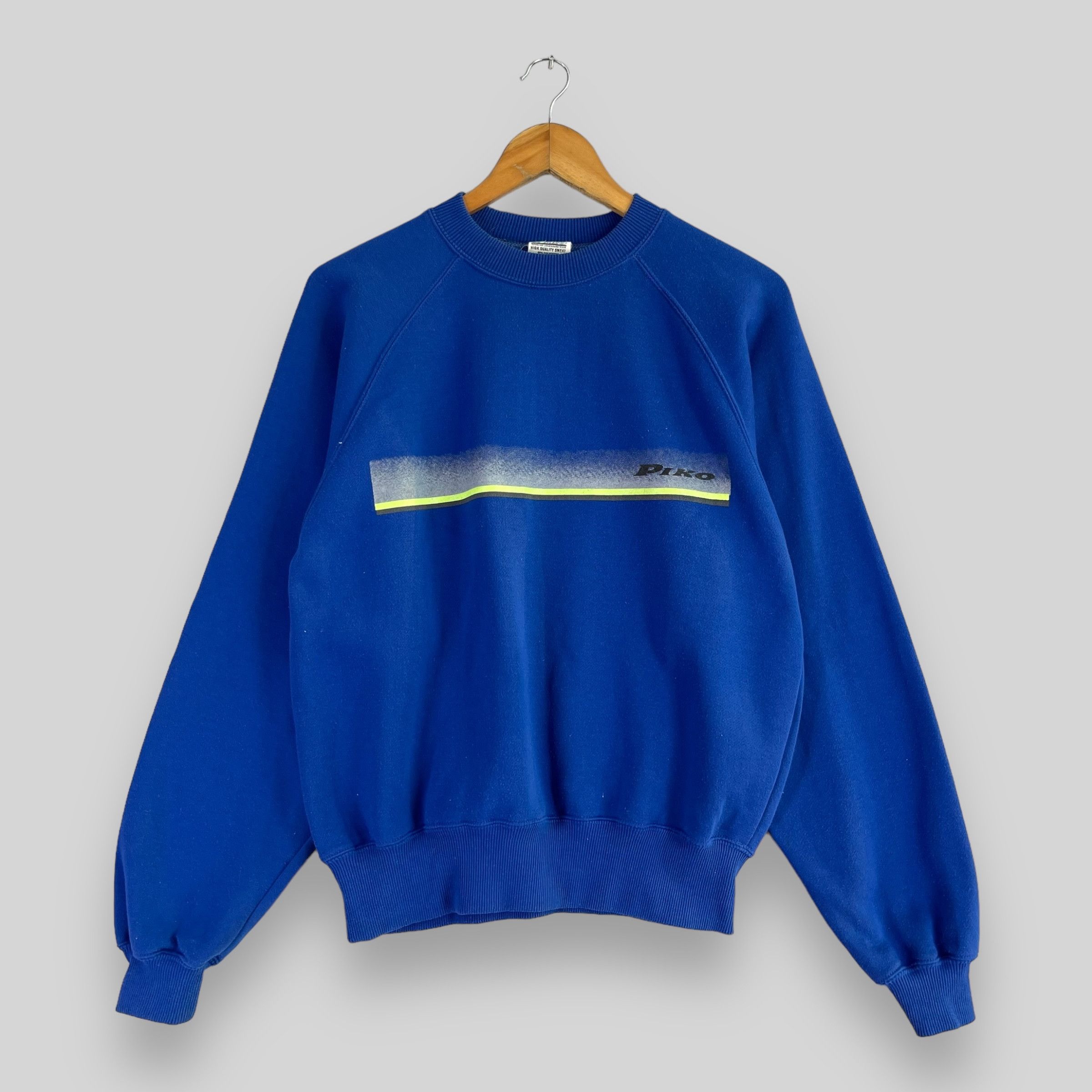 Vintage Vintage 90's PIKO Surf Hawaiian Longboard Sweatshirt Size US M / EU 48-50 / 2 - 1 Thumbnail