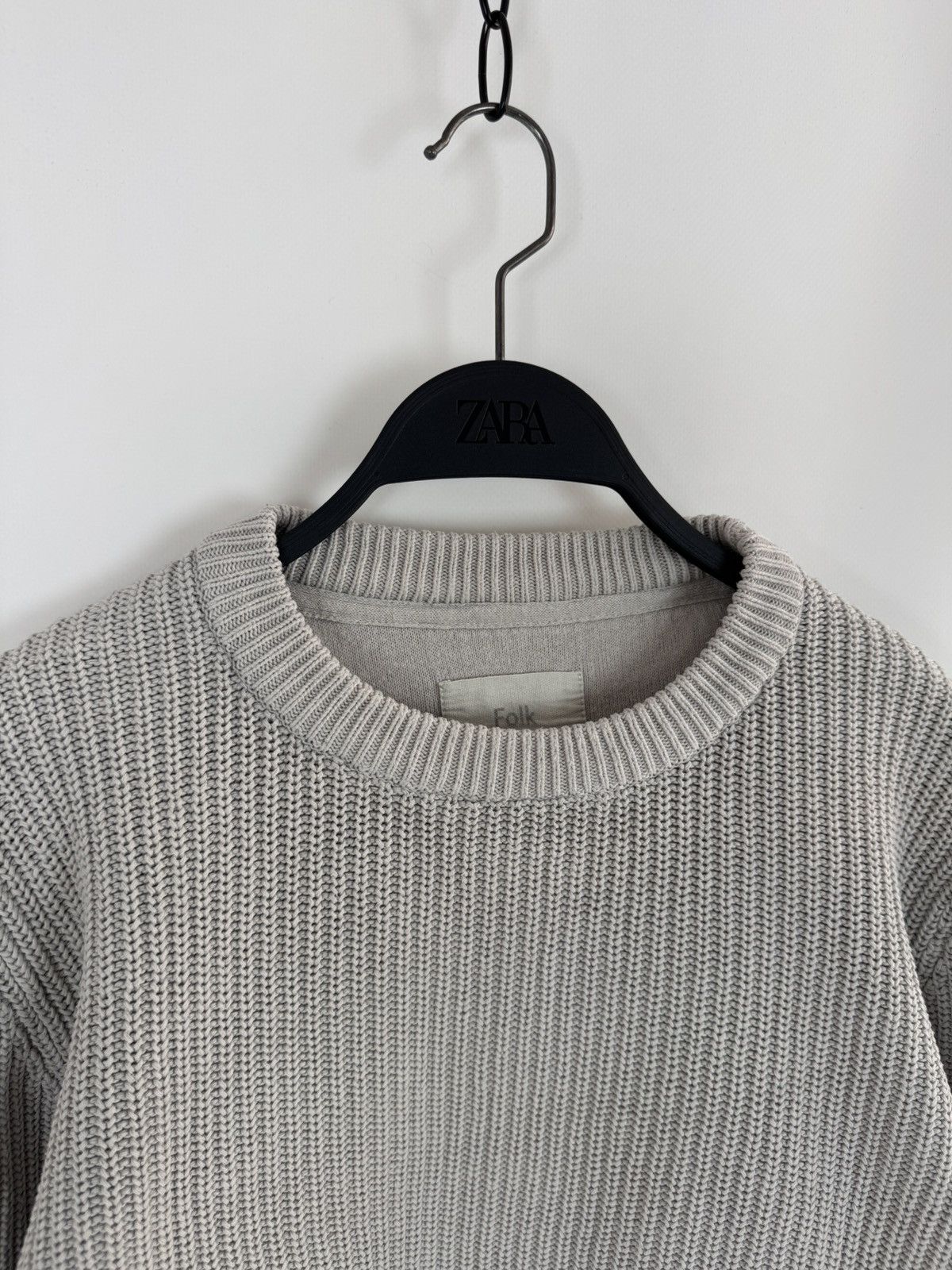 Folk Folk Knitted Cotton Basic Sweater Size US M / EU 48-50 / 2 - 3 Thumbnail