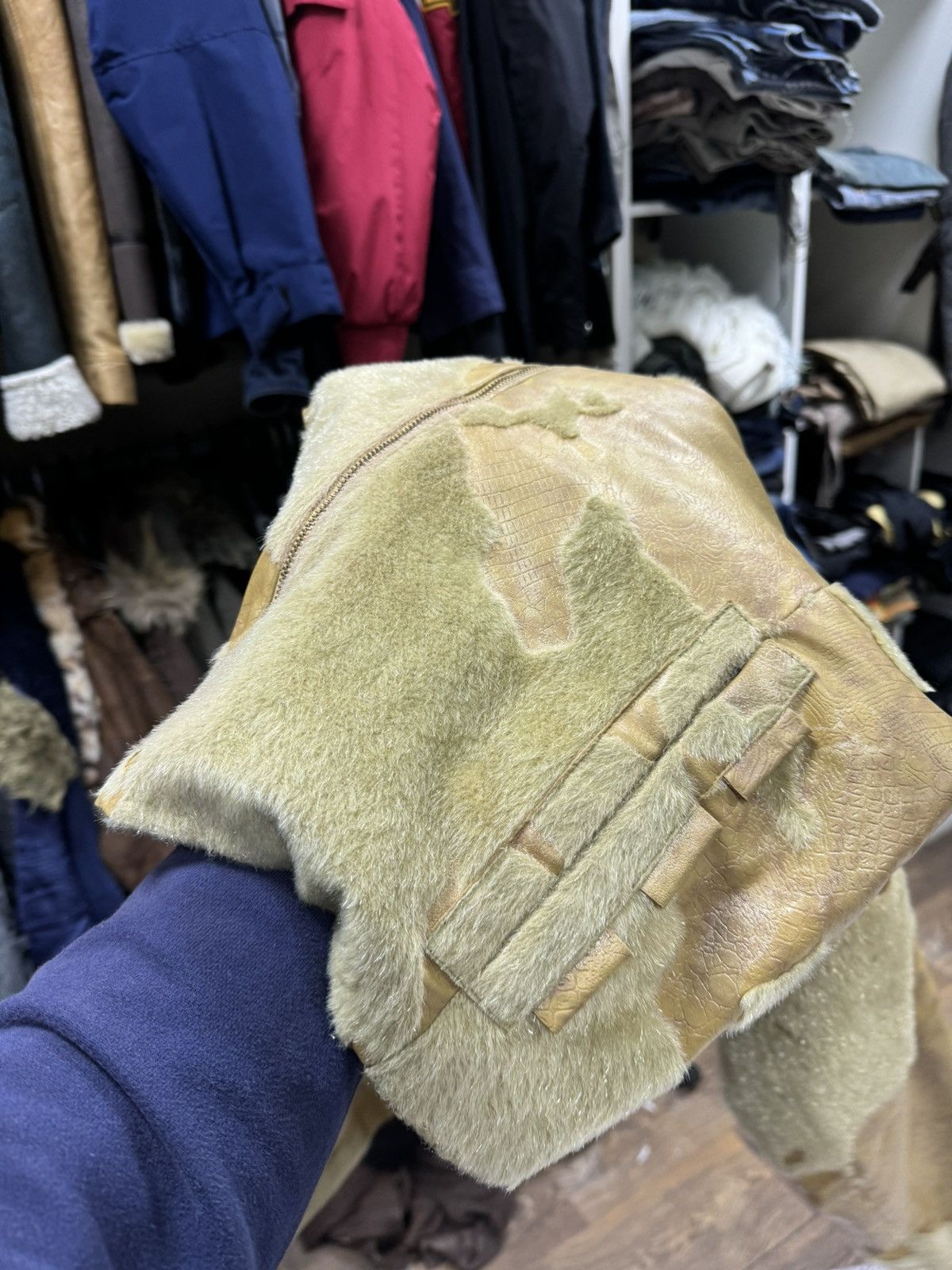 If Six Was Nine × Japanese Brand × Le Grande Bleu (L.G.B.) Vintage 90s Cow Leather Archive Jacket Size US S / EU 44-46 / 1 - 4 Thumbnail