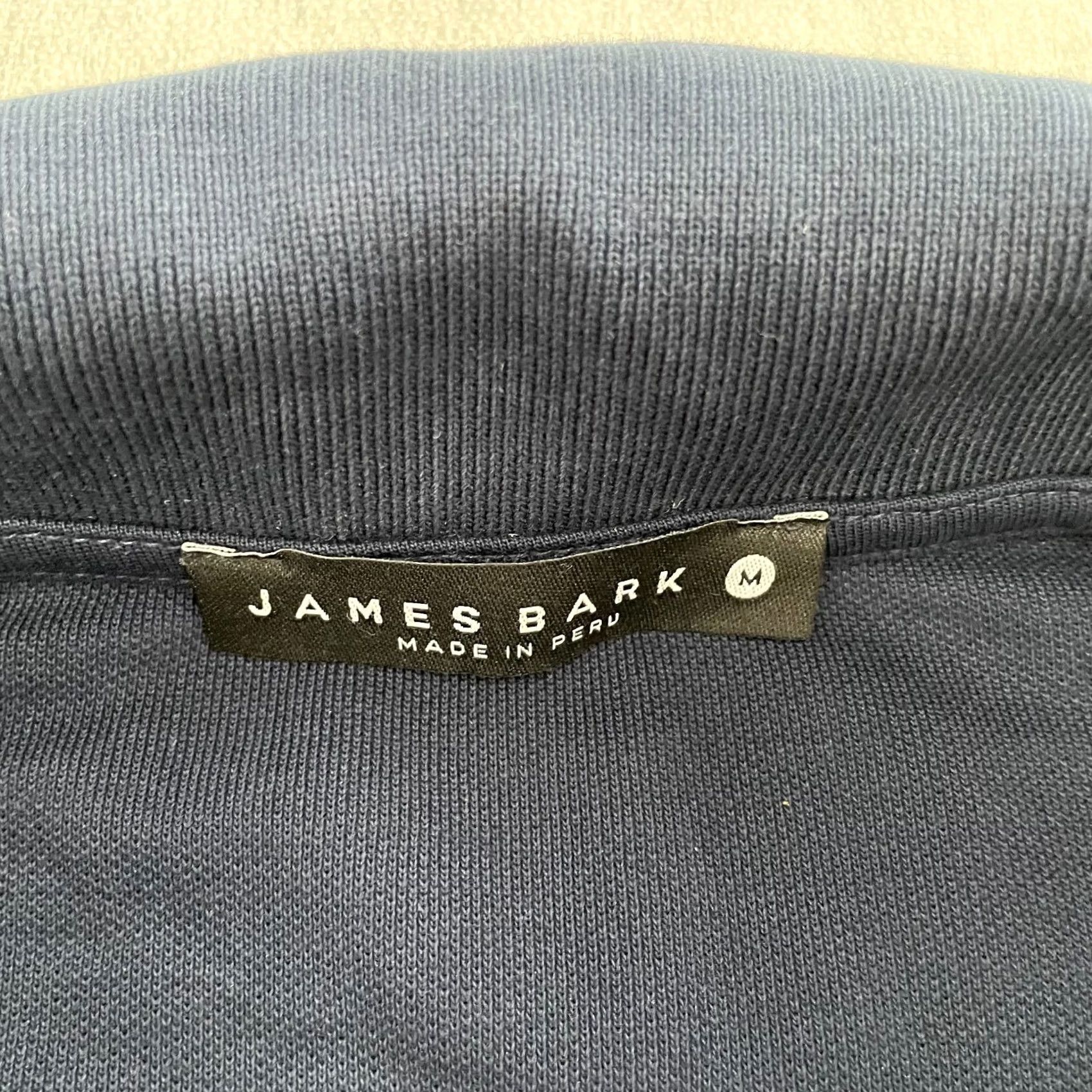 Bark James Bark Shirt Polo Short Sleeve Preppy Mens Blue Cotton M Size US M / EU 48-50 / 2 - 5 Thumbnail
