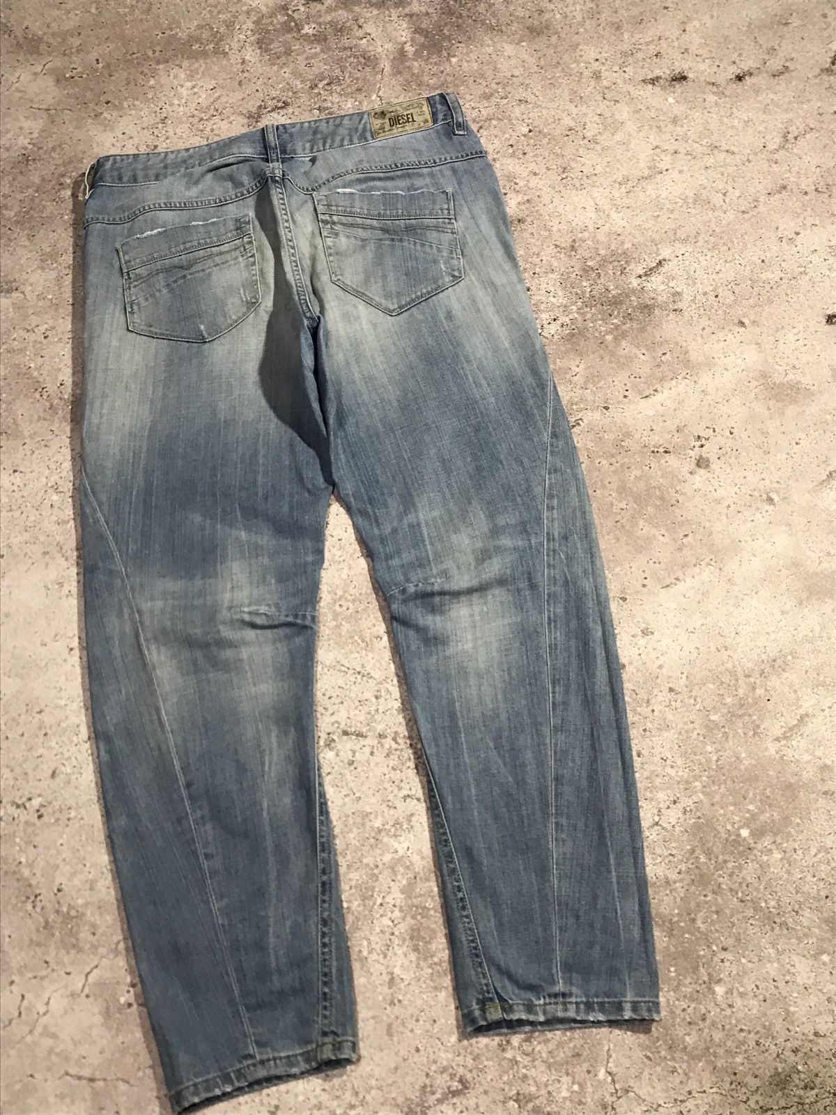 Diesel Vintage Y2K Jeans Diesel Denim Blue Size US 31 - 2 Thumbnail