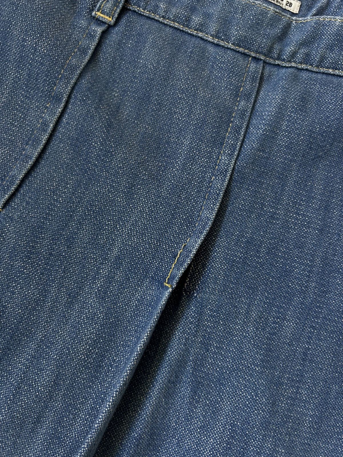 Miu Miu MIU MIU pleated denim skirt Size 29" - 5 Thumbnail