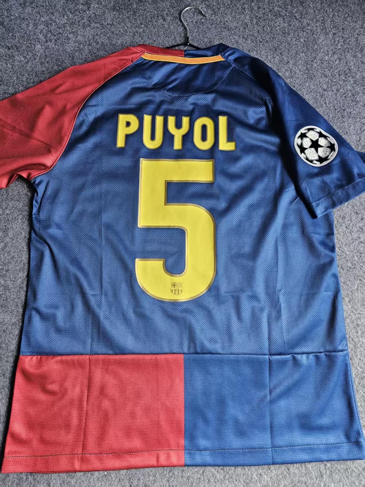 Other 2009 Barcelona #5 Carles Puyol Jersey Size US S / EU 44-46 / 1 - 1 Thumbnail