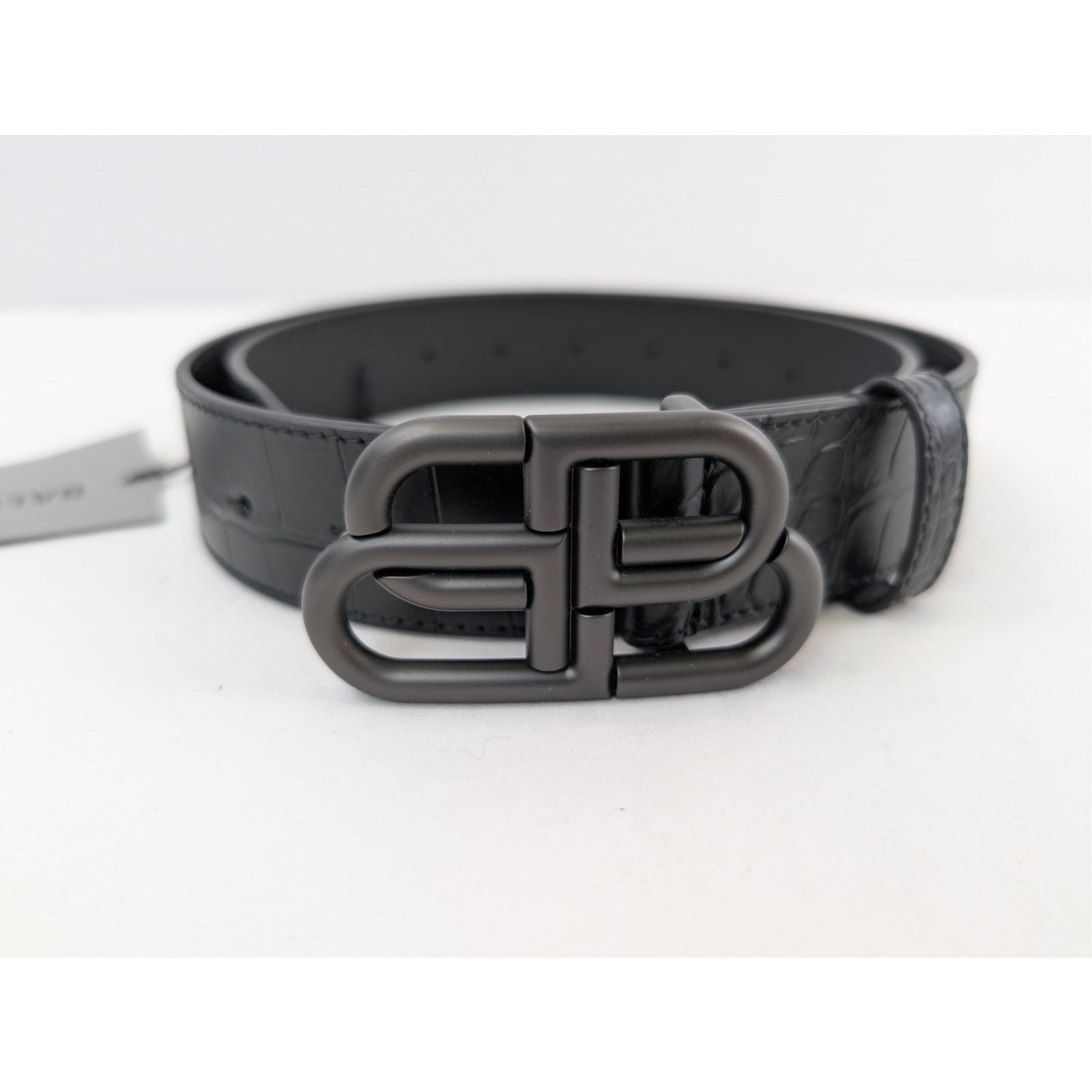 Balenciaga BB signature belt 85 | Grailed
