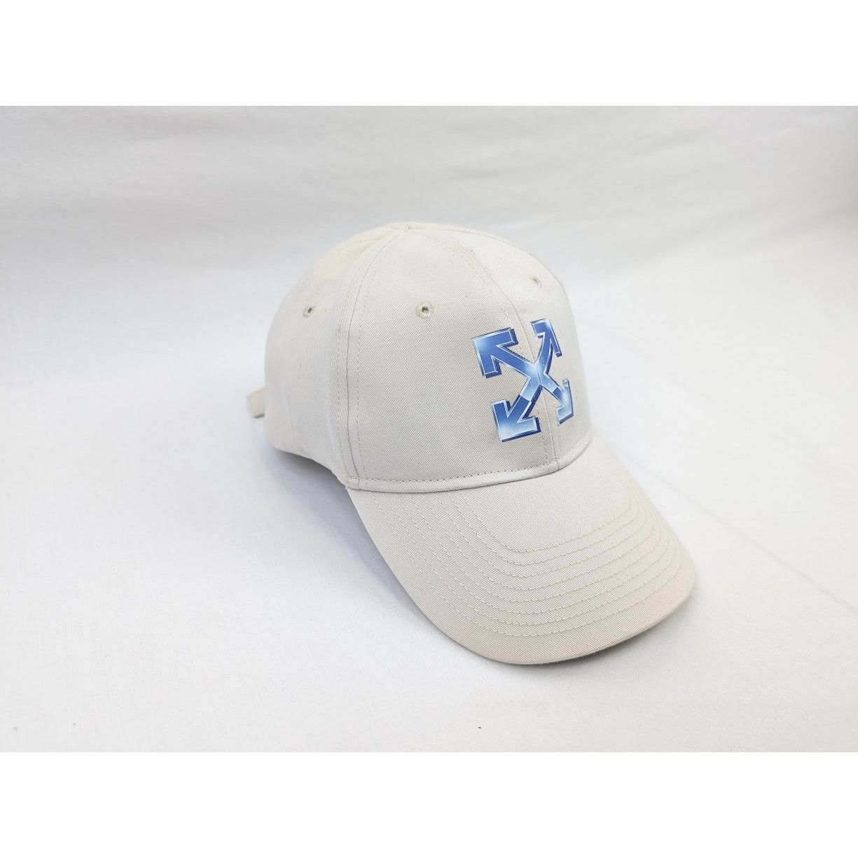 Off-White o1rshd1 Size: OS / Metal Bone Baseball Cap / Hat Light Blue Size ONE SIZE - 5 Thumbnail