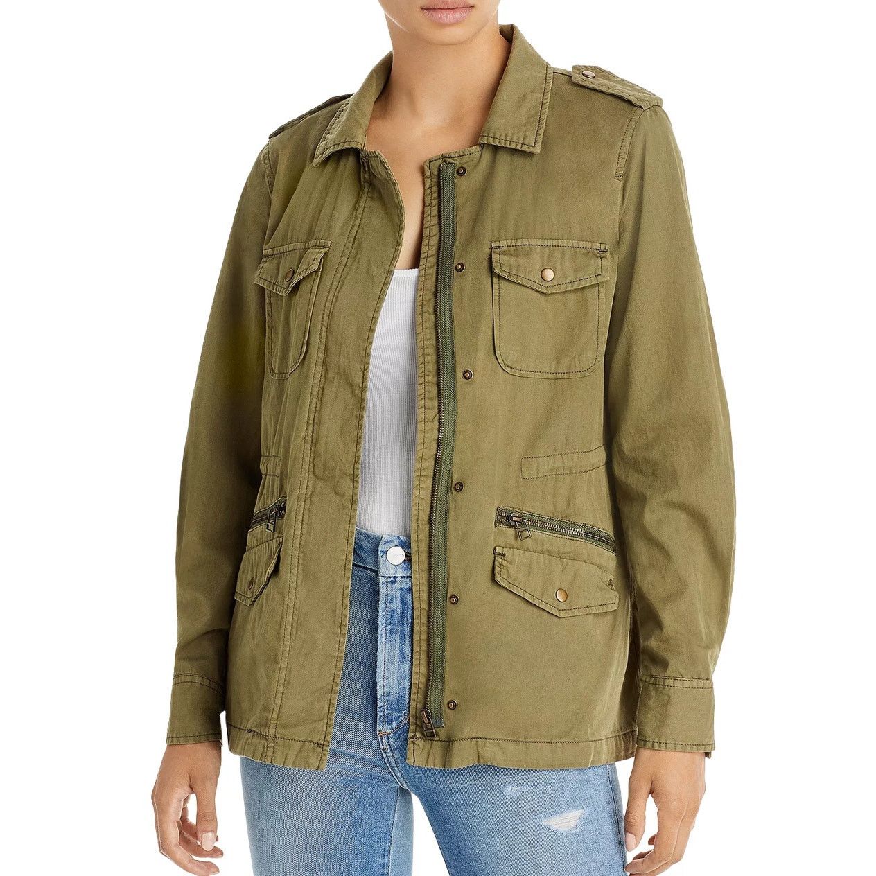 Velvet by Graham & Spencer - Ruby Army Jacket / S / NWT