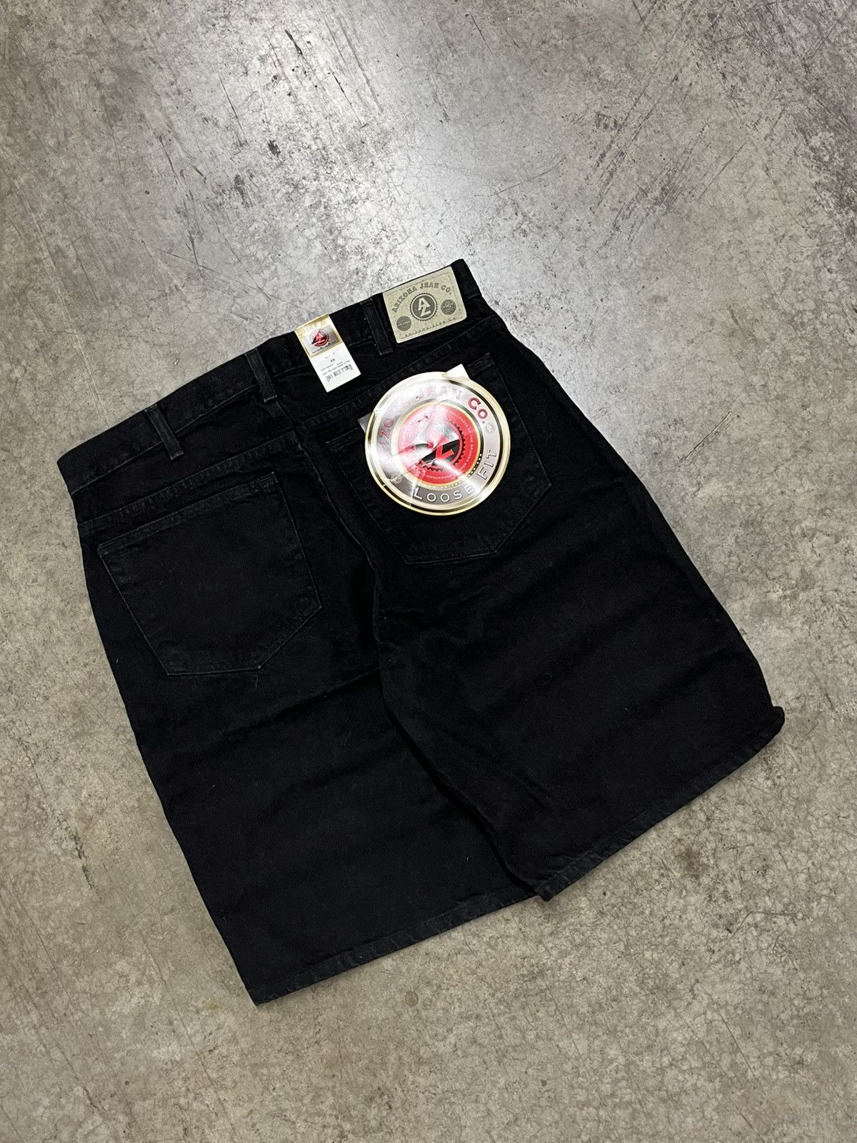 Arizona Jean Co. Vintage baggy fit jorts skater streetwear hype rare NWT Size US 36 / EU 52 - 3 Thumbnail
