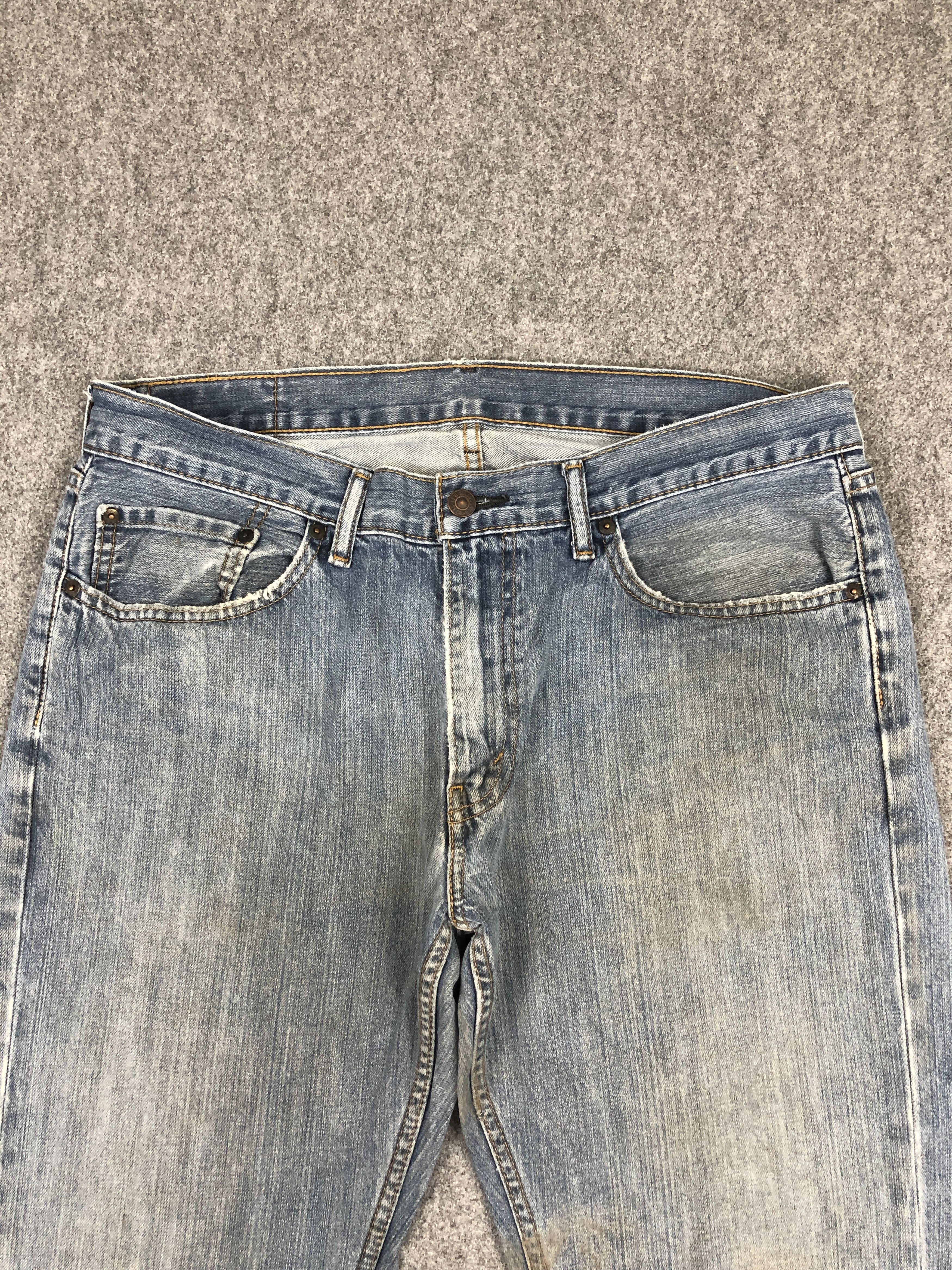 Levi's Rusty Vintage Levis 559 Faded Blue Jeans DP2356 Size US 34 / EU 50 - 2 Thumbnail