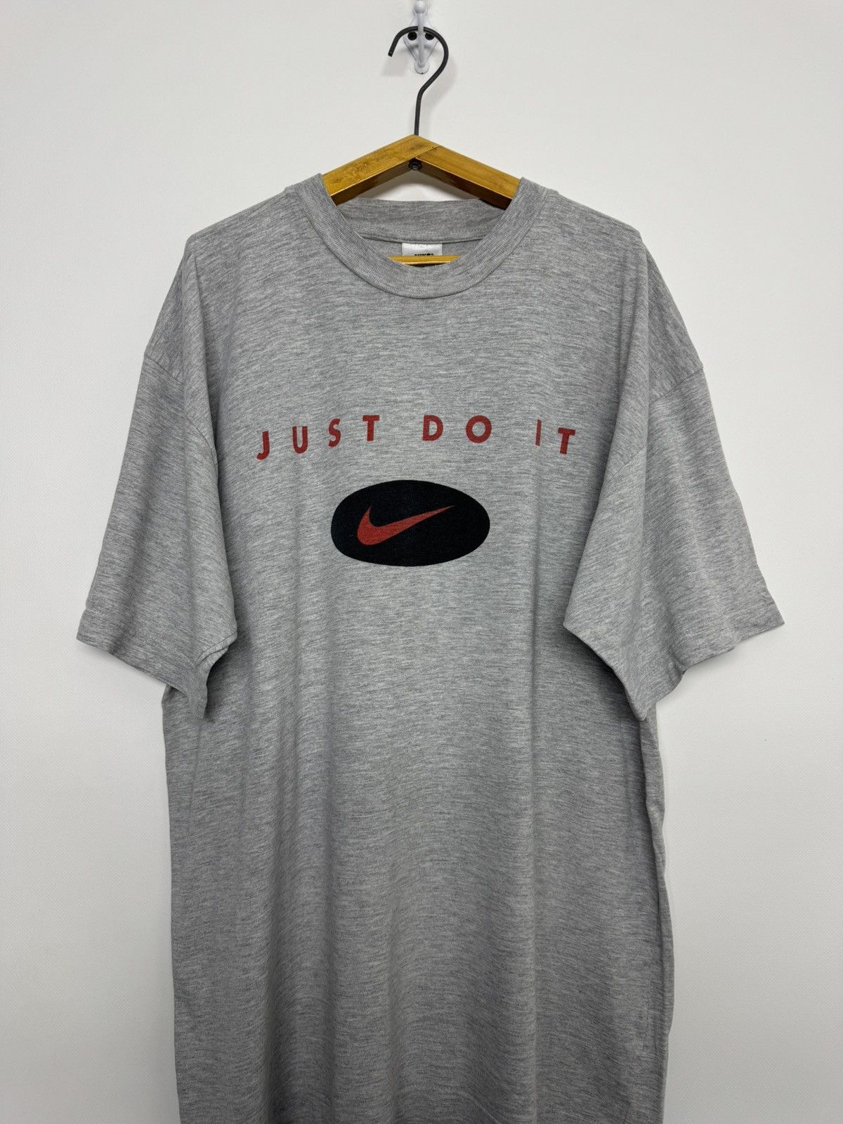 Nike Vintage 90s Nike Just Do It T-Shirt swoosh Size US L / EU 52-54 / 3 - 3 Thumbnail
