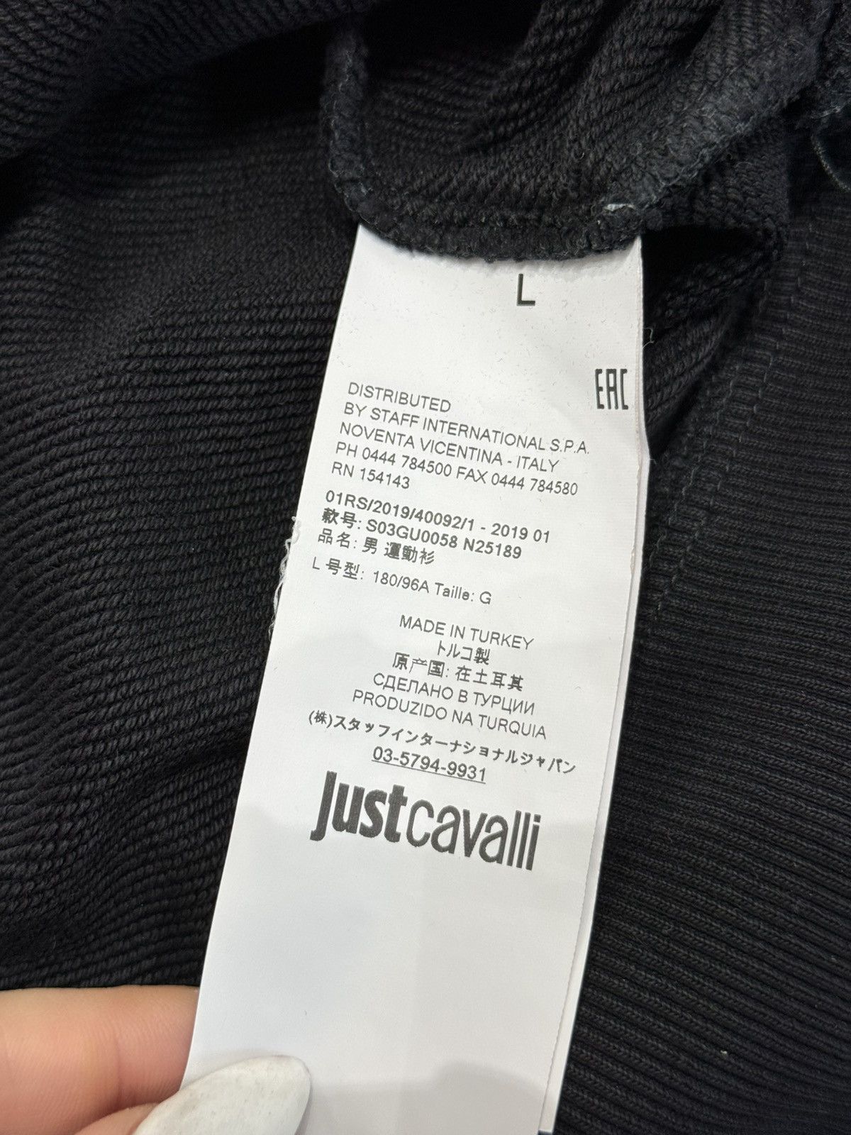 Just Cavalli Hoodie just cavalli big skull center logo goth emo vibe Size US L / EU 52-54 / 3 - 5 Thumbnail
