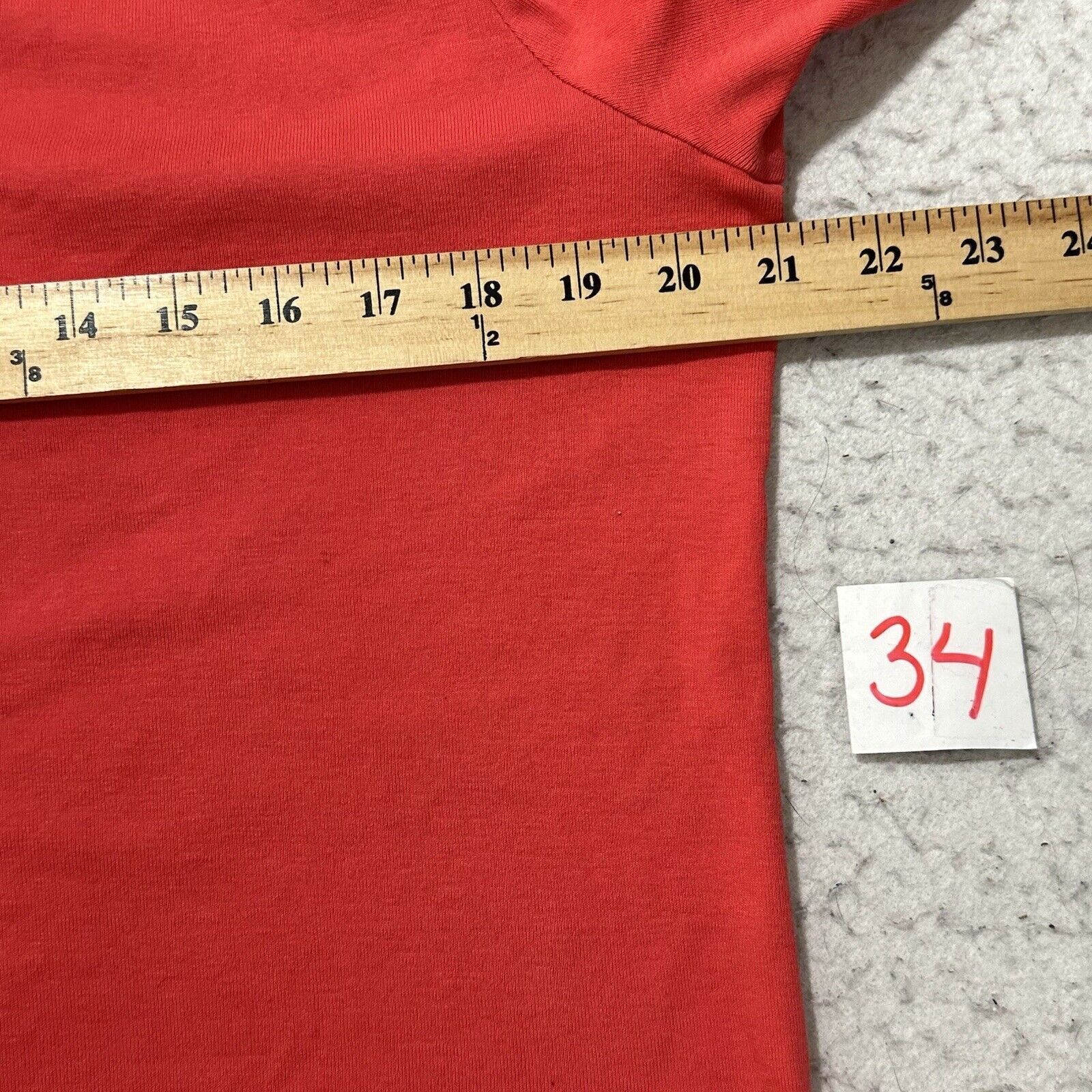 Chicos Chico's The Ultimate Tee Large Pink V-Neck T Shirt Size L / US 10 / IT 46 - 7 Thumbnail