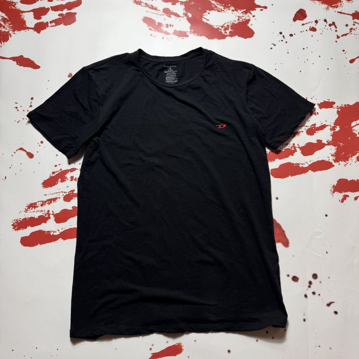 Diesel × Vintage vintage basic diesel t shirt big logo cropped Size US S / EU 44-46 / 1 - 1 Thumbnail