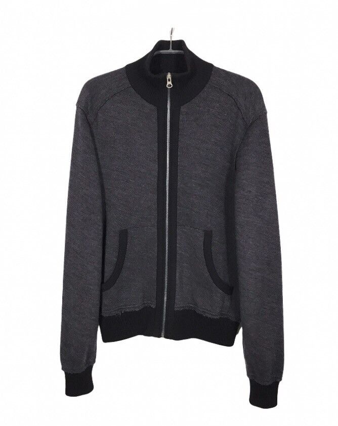Hugo Boss Hugo Boss Zip Sweater Men's Sz S Heather Gray Size US S / EU 44-46 / 1 - 1 Thumbnail