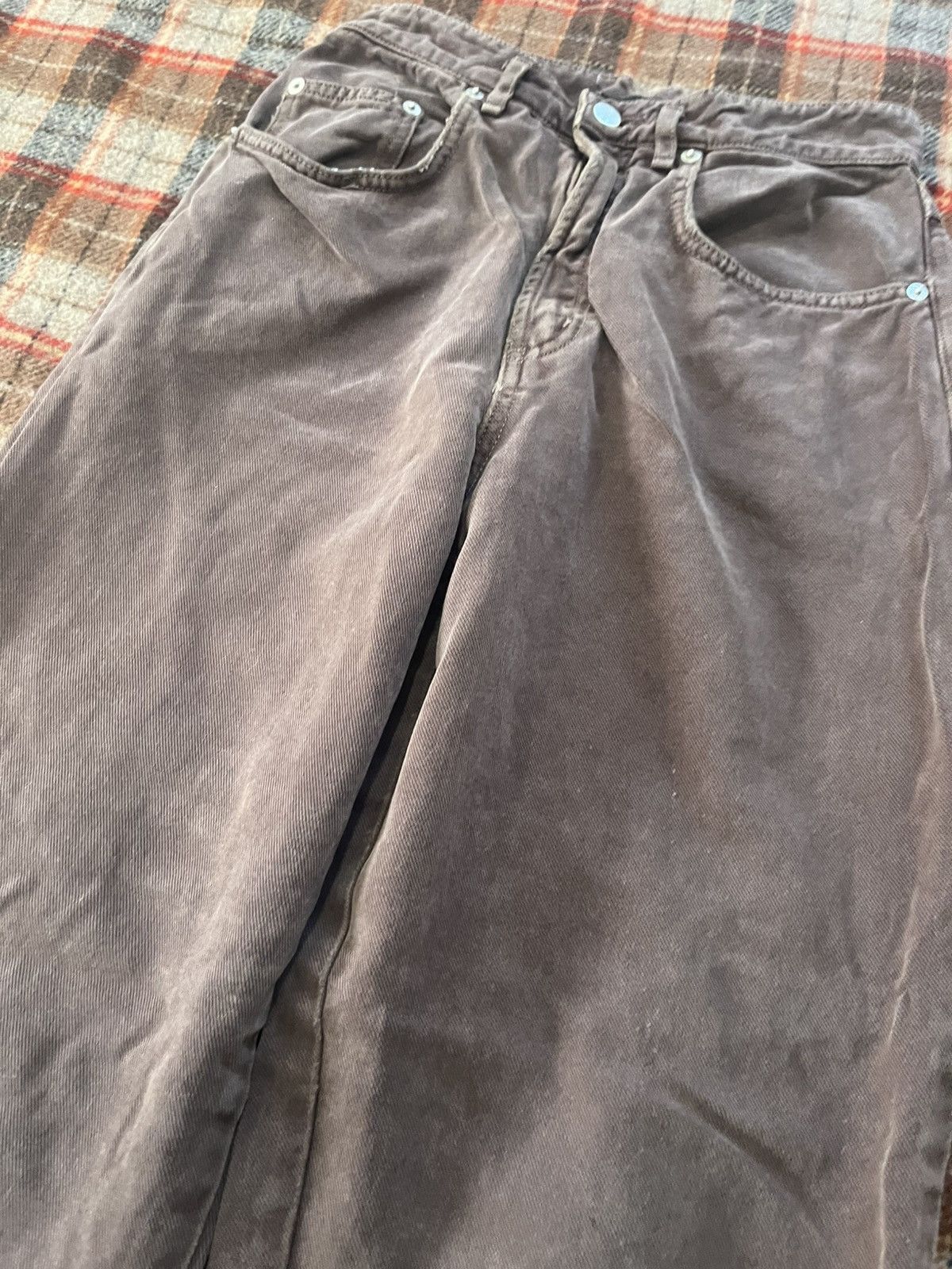 Other Vintage 90’s cute high wasted Karen Kane Brown Skinny jean 4 Size US 26 / EU 42 - 3 Thumbnail