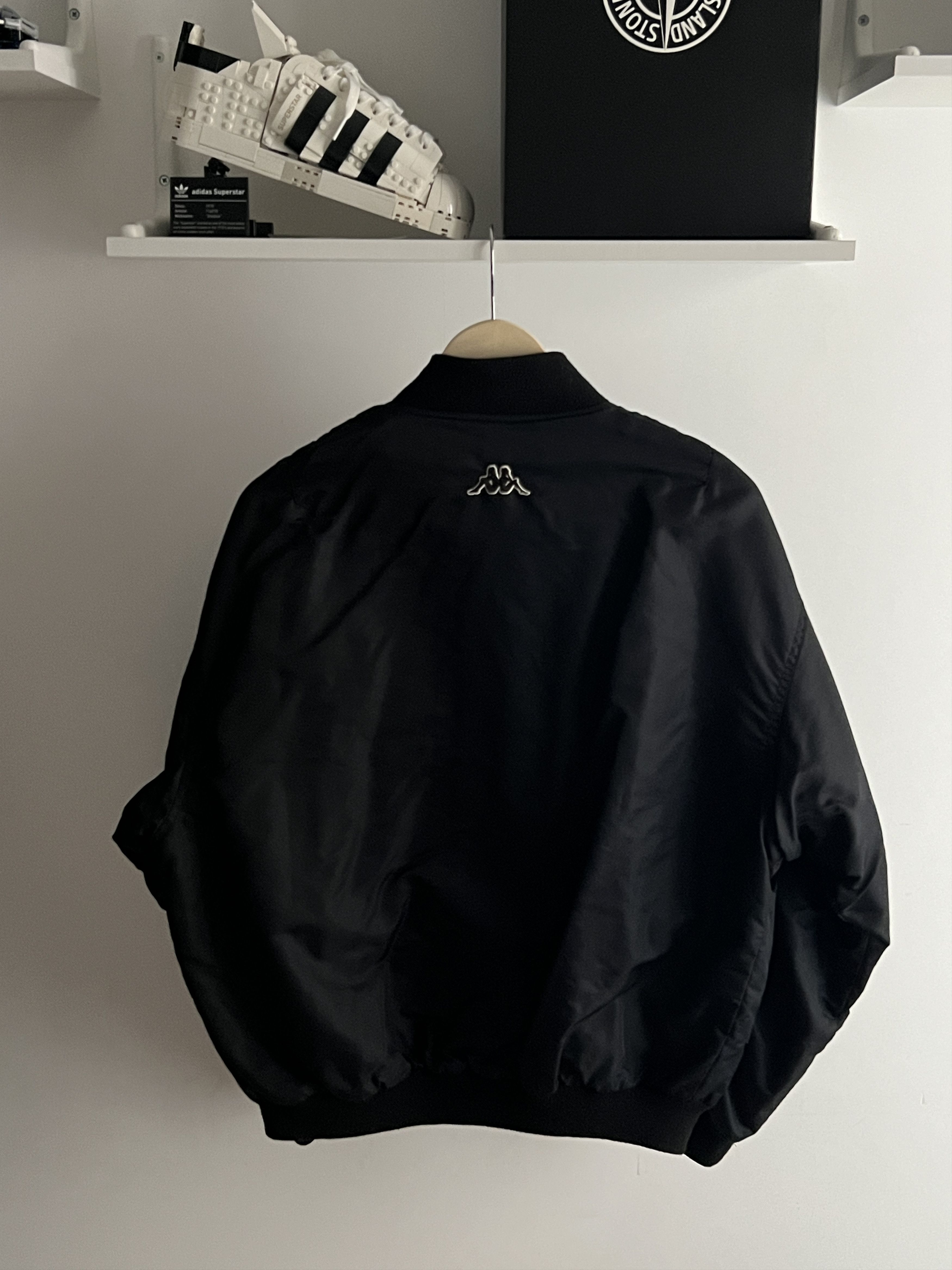 Kappa × Vintage Vintage 90s Kappa Italy Nylon Bomber Jacket Size US S / EU 44-46 / 1 - 7 Thumbnail
