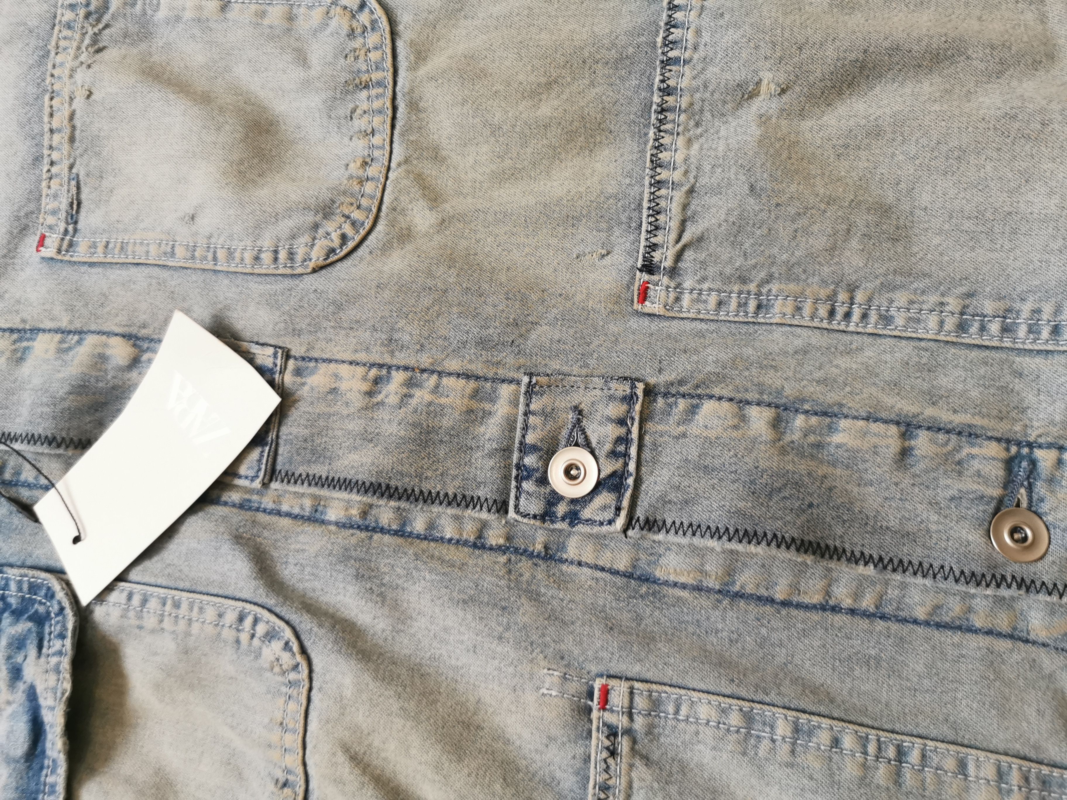 Zara Zara relaxed overshirt curduroy lapel collar size L Size US L / EU 52-54 / 3 - 12 Thumbnail