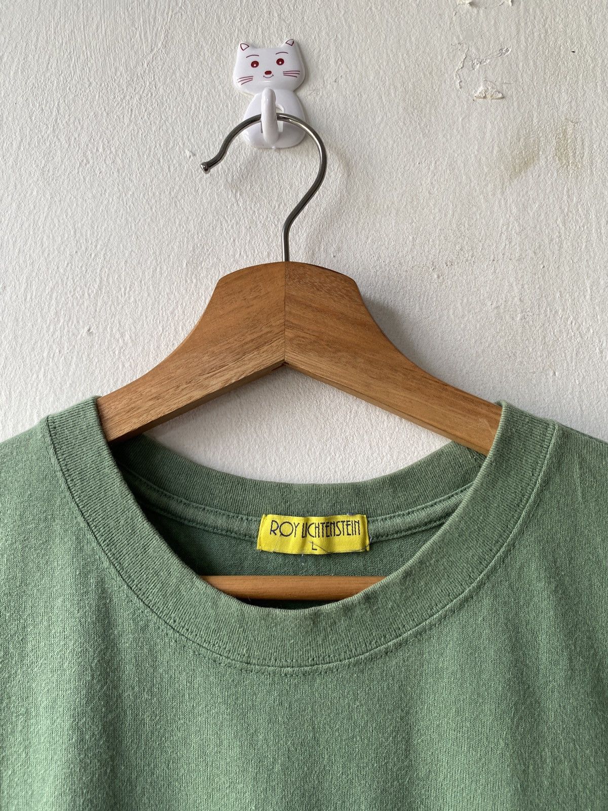Fuck Art, Make Tees × Uniqlo 2000s - Roy Lichtenstein ‘Knock Knock’ Art T Shirt Size US M / EU 48-50 / 2 - 7 Thumbnail