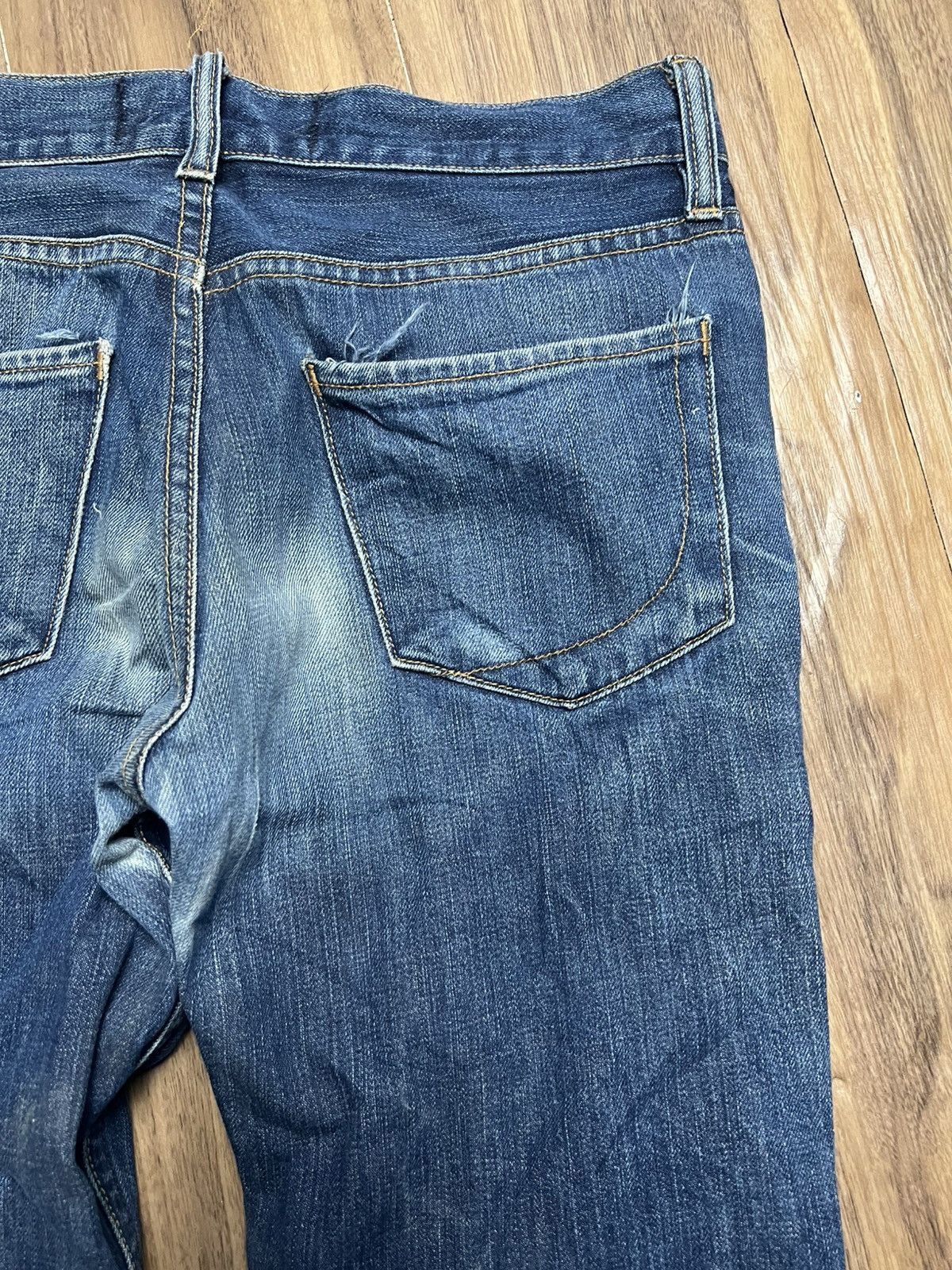 Vintage Paper Denim & Cloth MadeInUSA Straight Leg Jeans(45)