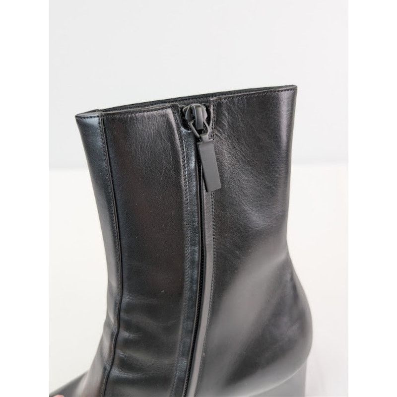 Saint Laurent Paris o1rshd1 XIV 70 Zipped Boot in Nero Size US 10 / EU 43 - 16 Thumbnail