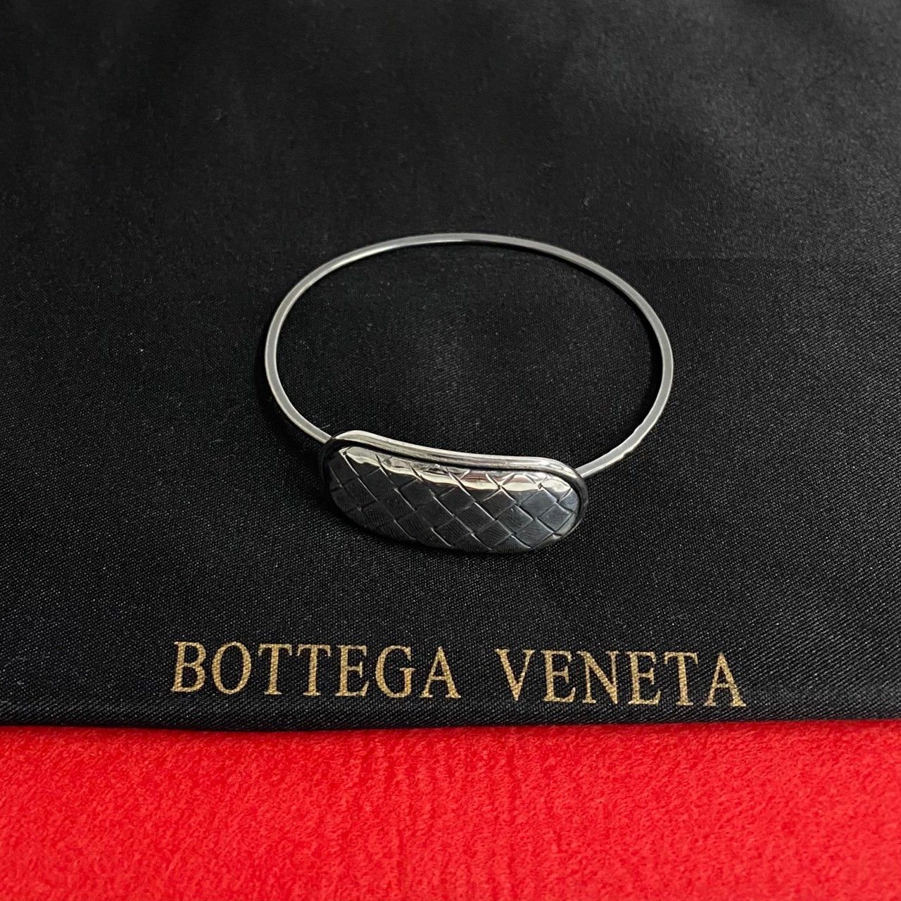 Bottega Veneta Bottega Veneta Bottega Veneta Intrecciato Bracelet Metal Bracelet 35993 Size ONE SIZE - 1 Thumbnail
