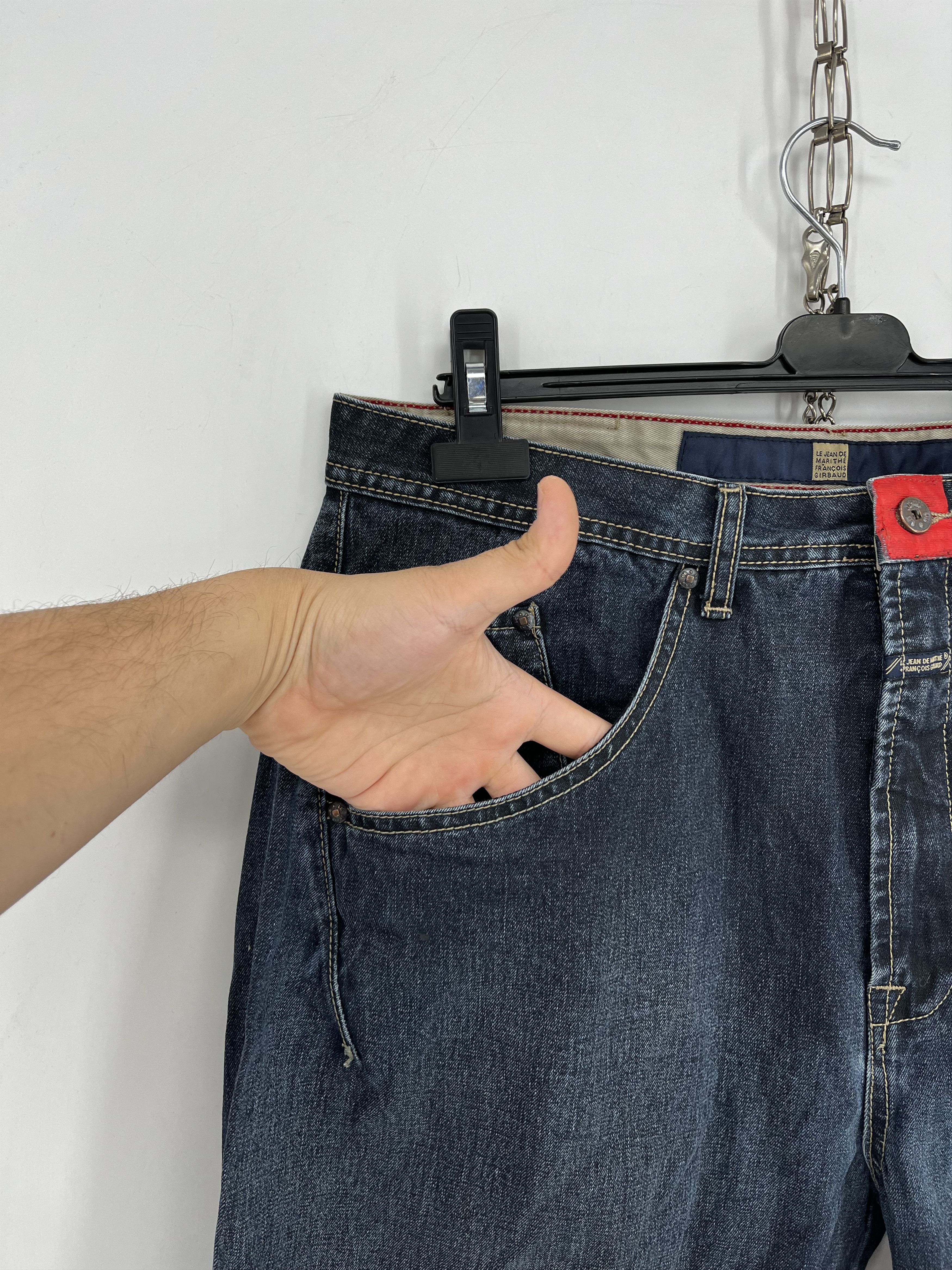 Marithe + Francois Girbaud Le Jean De Marithe Francois Girbaud Denim Blue Jeans - Men’s Size US 36 / EU 52 - 10 Thumbnail