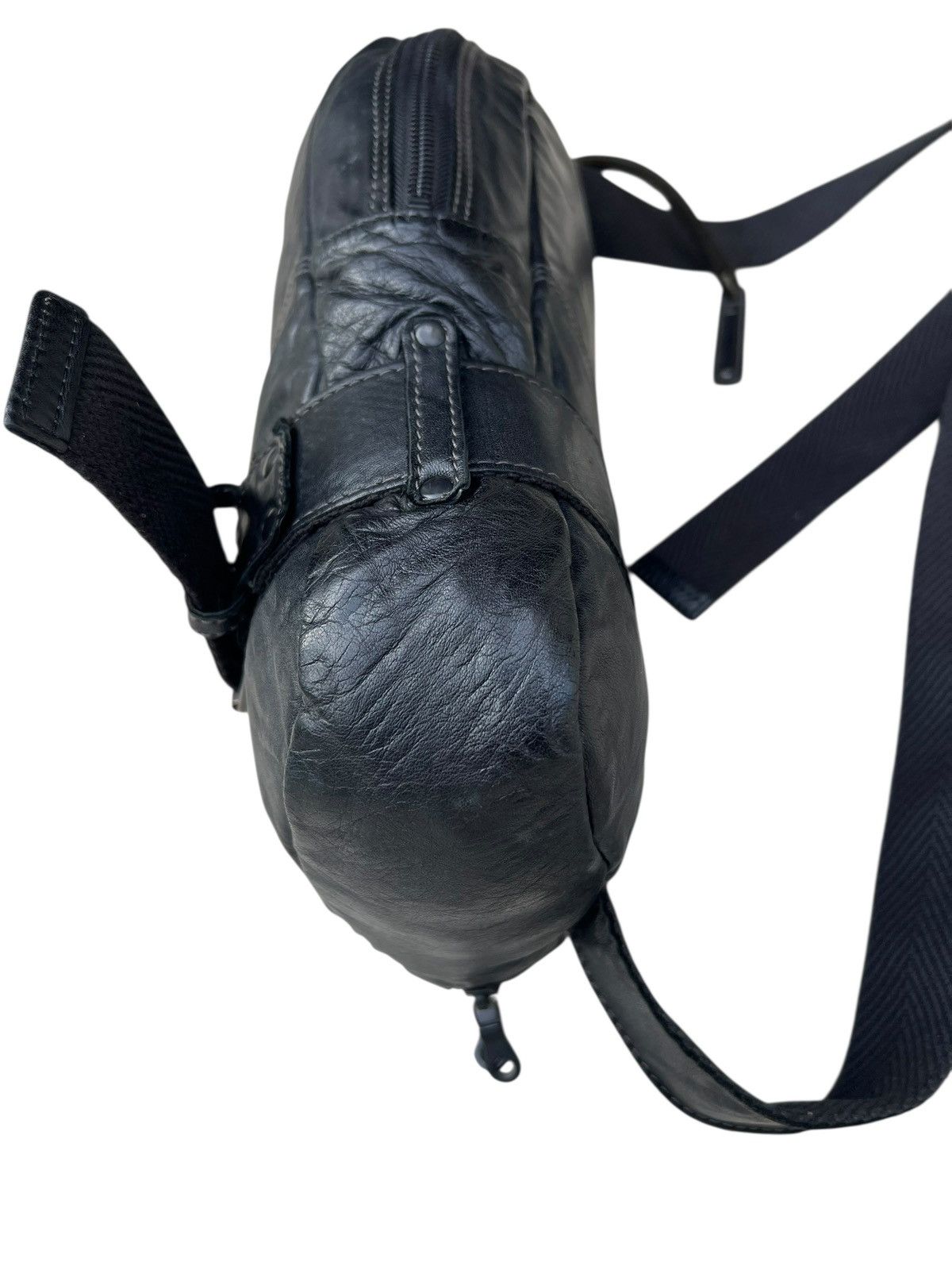 Leather Zer Japan Black Nappa Leather Bag Crossbody Size ONE SIZE - 13 Thumbnail