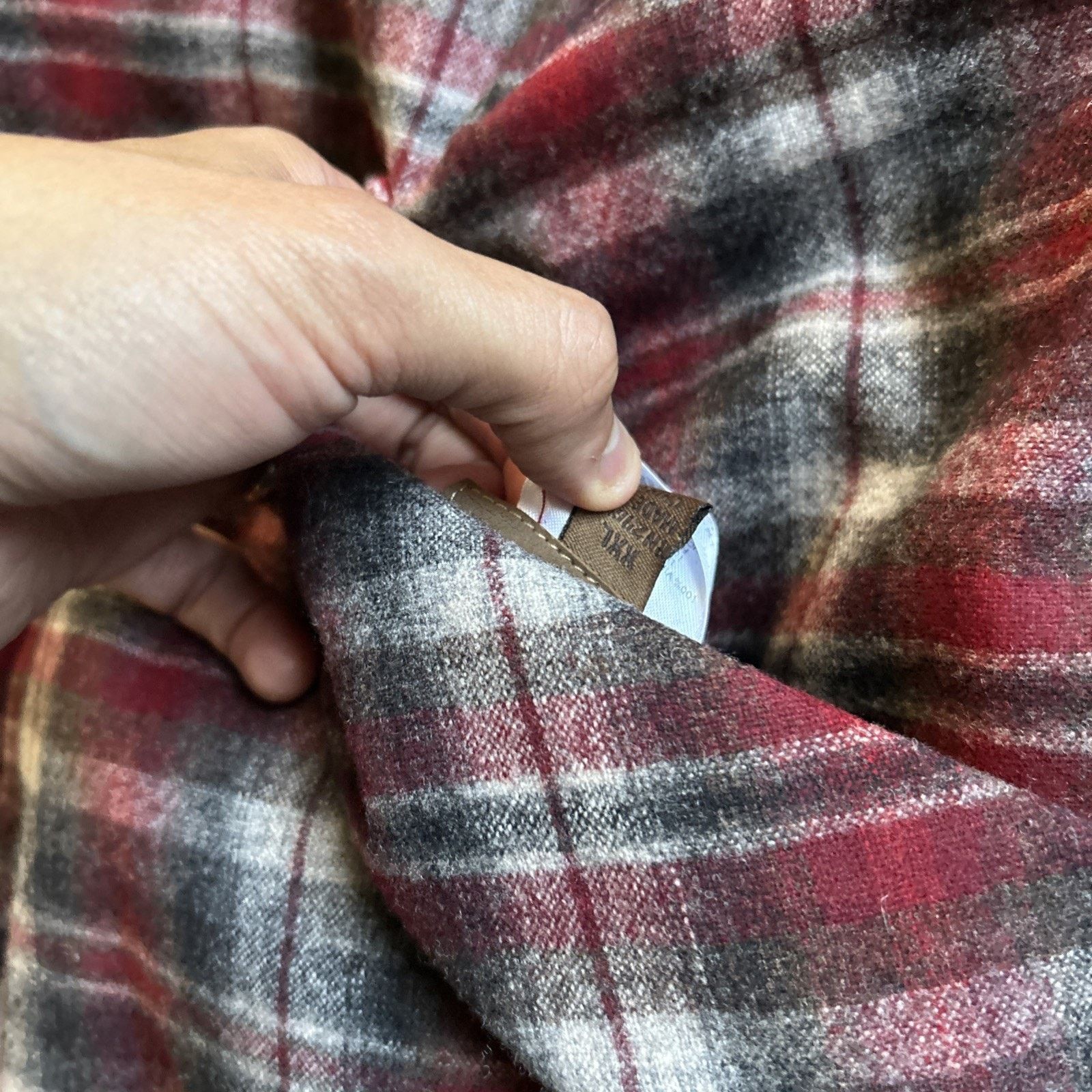 Pendleton Pendleton Vest Mens 2XL Wool Reversible Button Snap Plaid Size US XXL / EU 58 / 5 - 2 Thumbnail