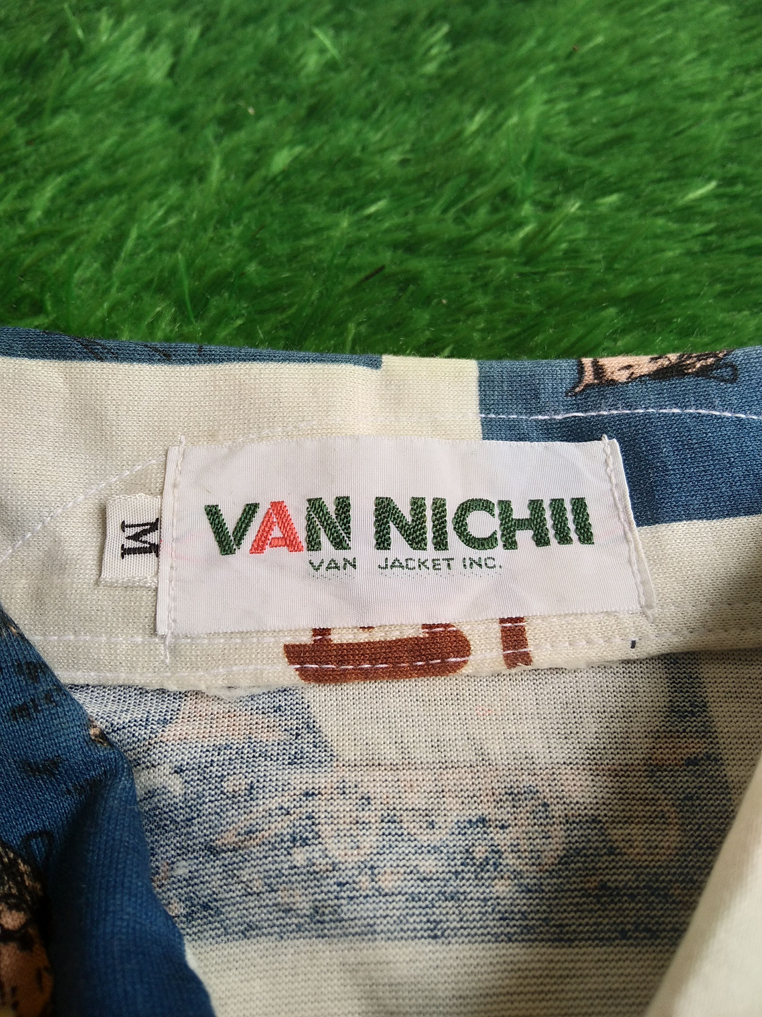 Hysteric Glamour × If Six Was Nine VTG 90s Retro Van Nichii AOP Shirley Mason Polo Long Sleeve Size US M / EU 48-50 / 2 - 6 Thumbnail
