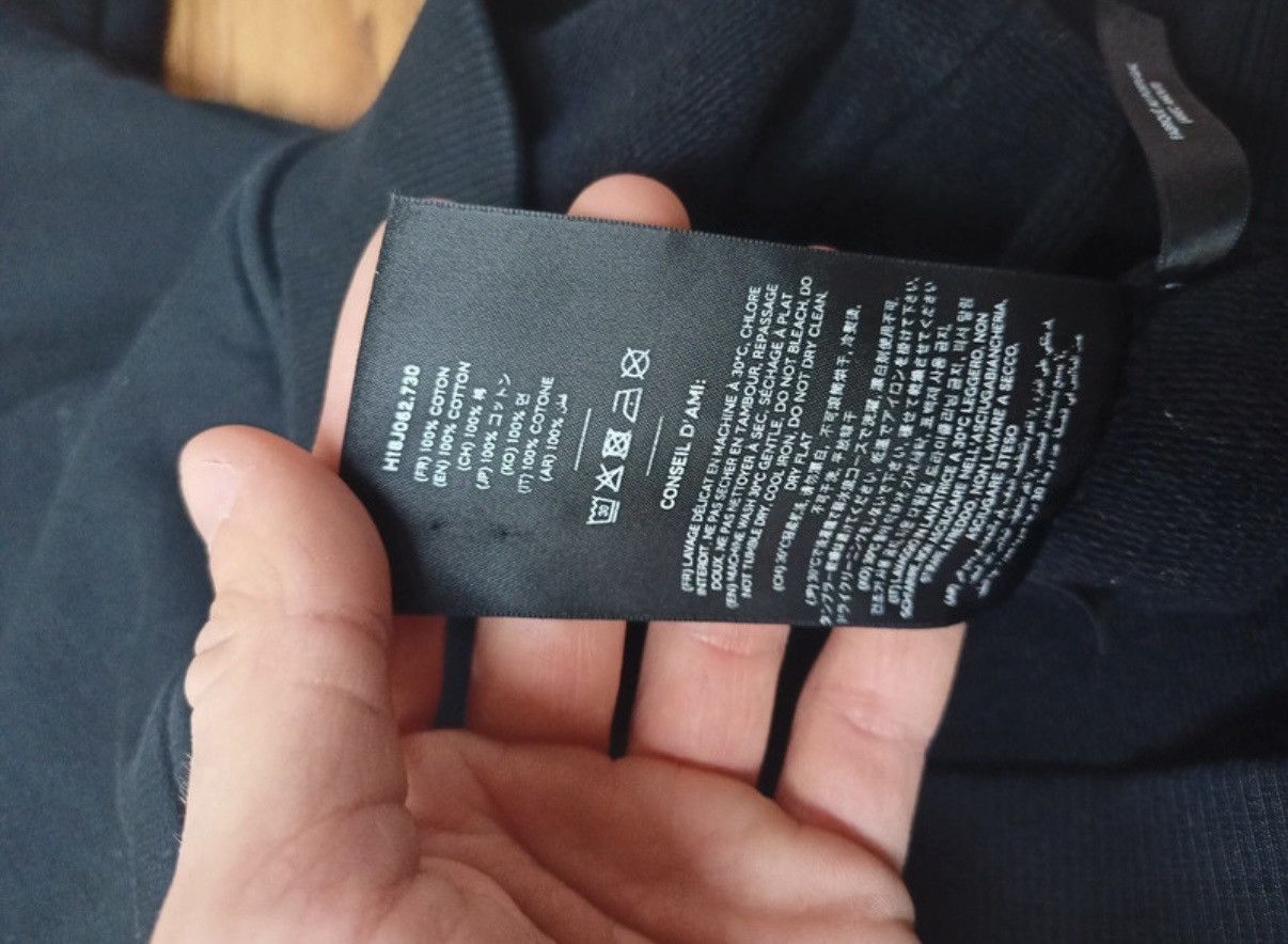 AMI Ami paris family hoodie black Size US M / EU 48-50 / 2 - 12 Thumbnail