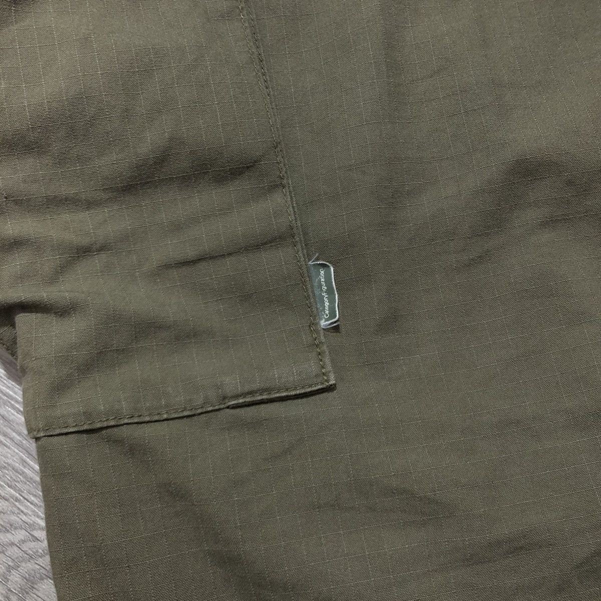 Wtaps 🇯🇵 2000s Wtaps Trousers Cotton Ripstop Cargo Pants Green Army Size US 34 / EU 50 - 14 Thumbnail