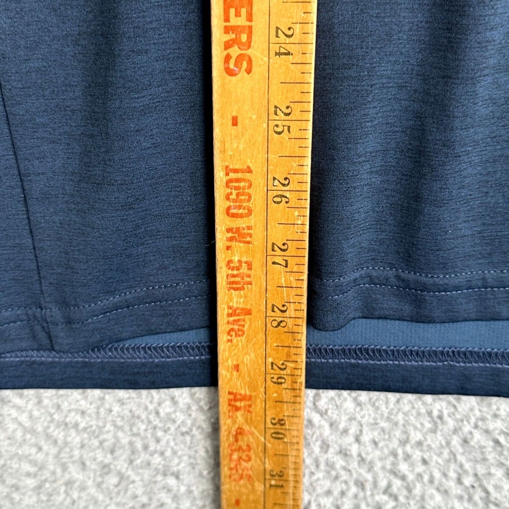 Bonobos Bonobos Shirt Mens XL Navy Blue Quarter Zip Pullover Performance Activewear Logo Pocket Mock Neck Zipper Sportswear Golf Hiking Walking Pullover Size US XL / EU 56 / 4 - 6 Thumbnail